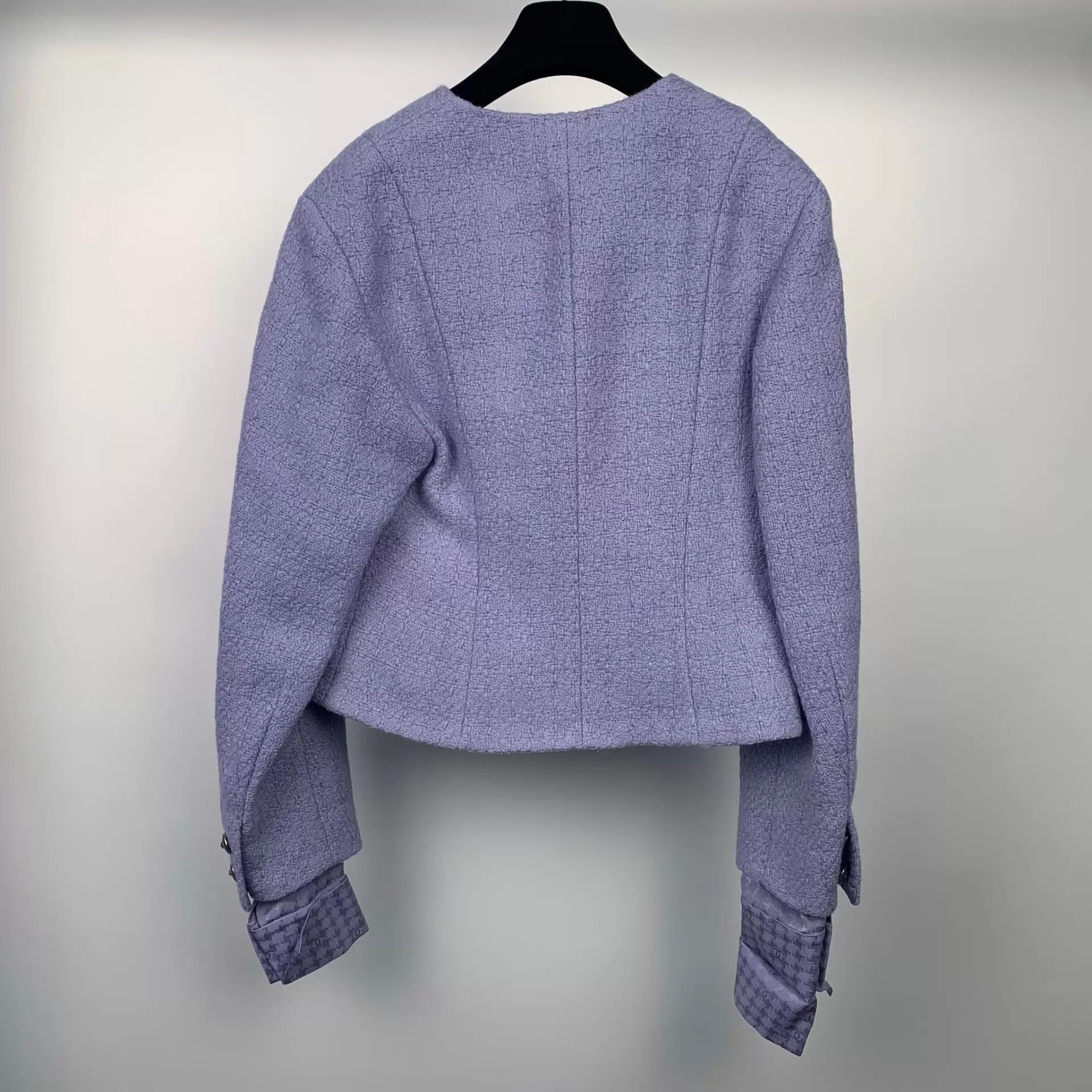 Chanel Chanel Women's Wool Coat Light Purple Size 38 Size S / US 4 / IT 40 - 3 Thumbnail