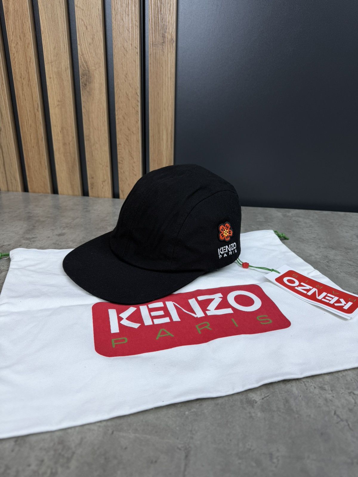 Kenzo Kenzo Black Boke Flower Cap Size One Size Size ONE SIZE - 4 Thumbnail
