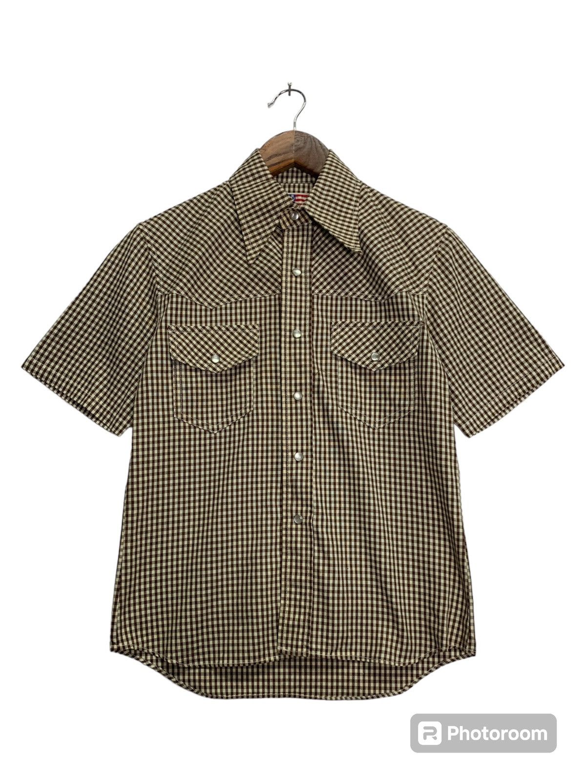 Flannel × Vintage Vintage Bobson Western Size US M / EU 48-50 / 2 - 1 Thumbnail