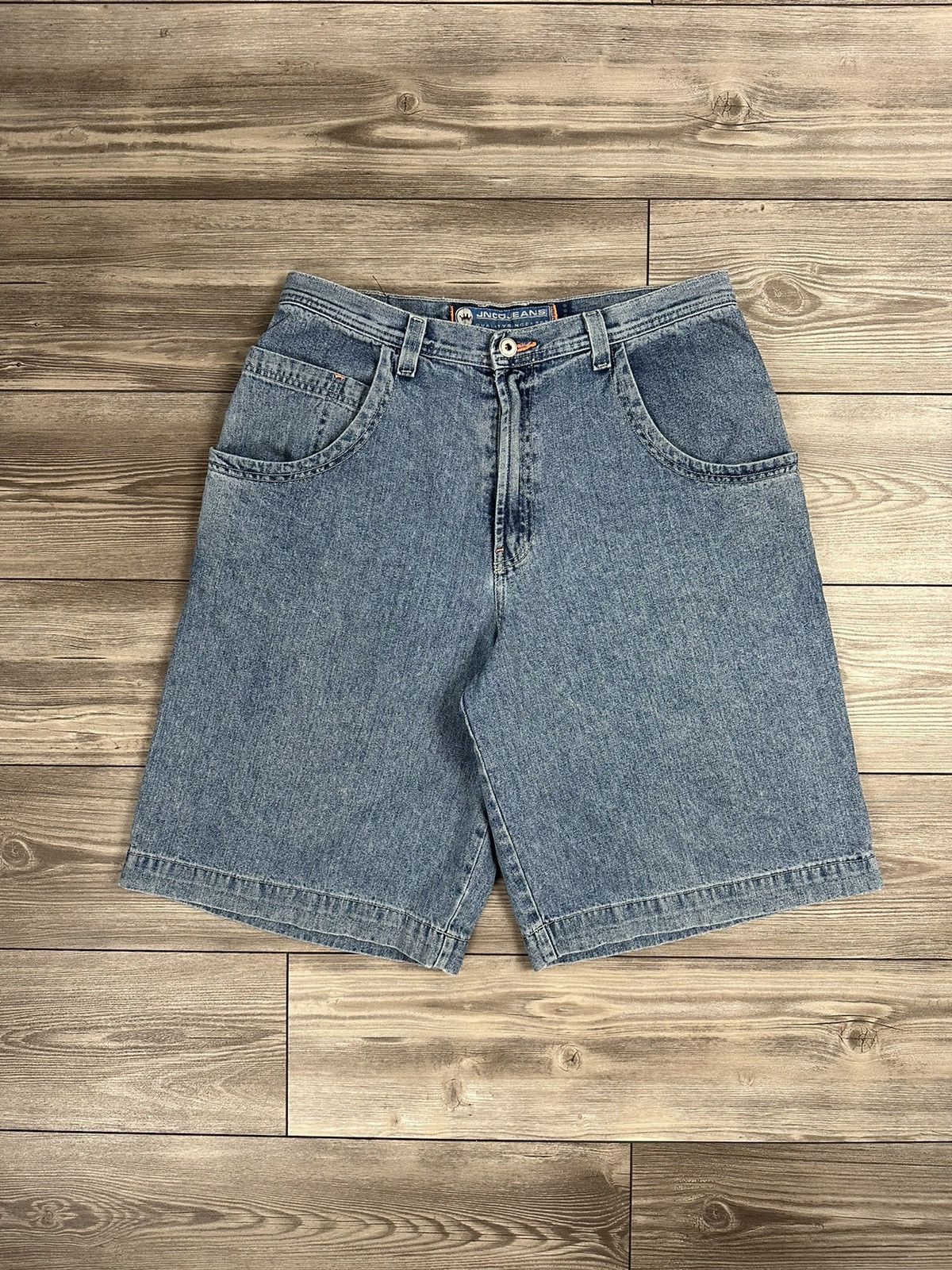 JNCO × Vintage Vintage Jnco Crown Baggy Denim Shorts Size US 36 / EU 52 - 1 Thumbnail