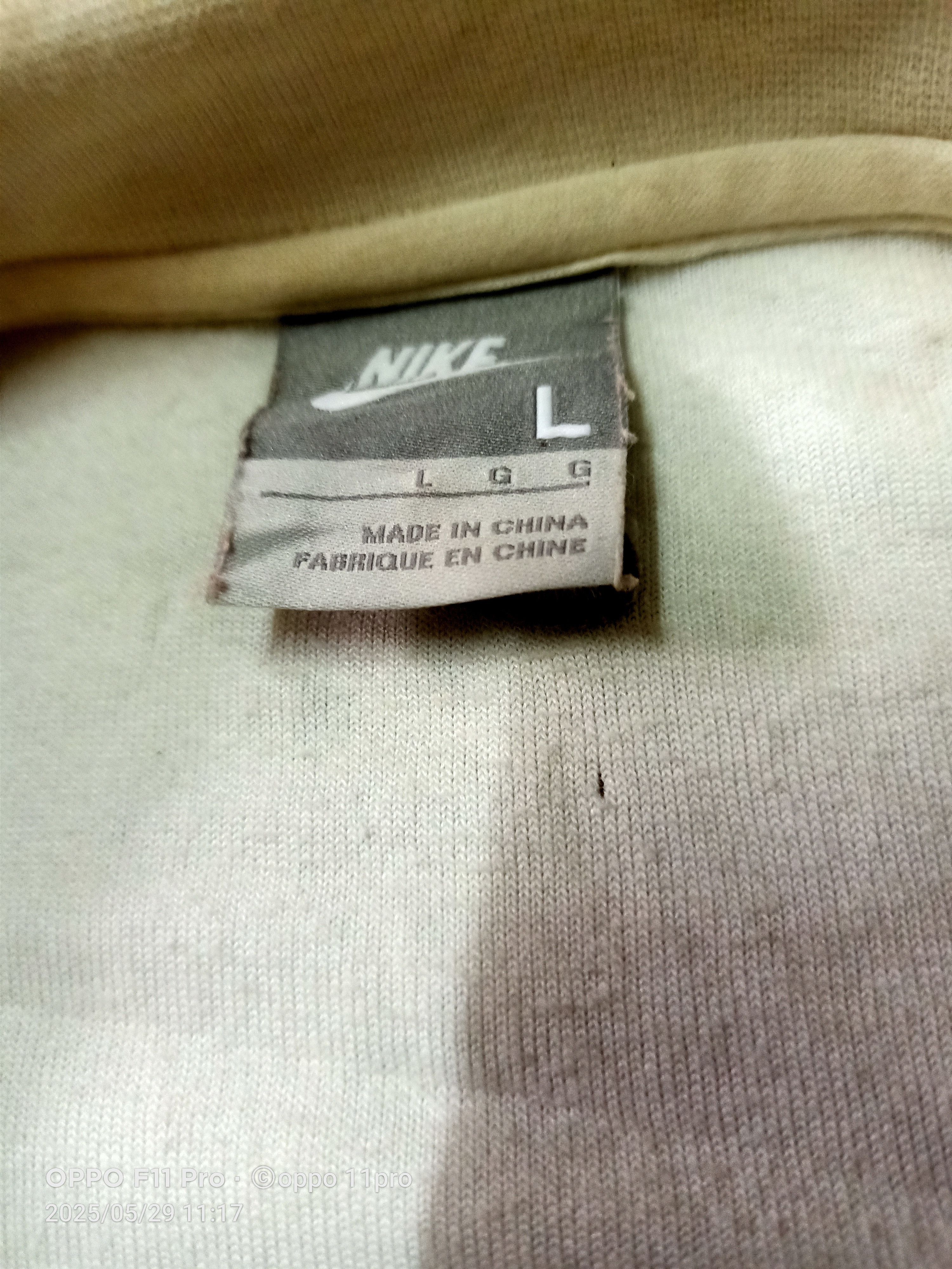 Nike Nike Block Condroy Swearters Men Zipper Poket Size US L / EU 52-54 / 3 - 2 Thumbnail