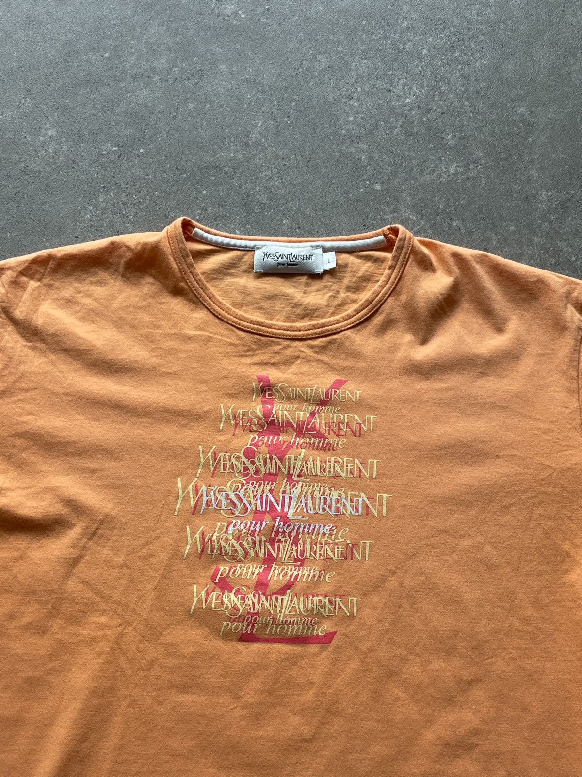 Yves Saint Laurent YSL T-shirt Yves Saint Laurent t-shirt Size US L / EU 52-54 / 3 - 2 Thumbnail