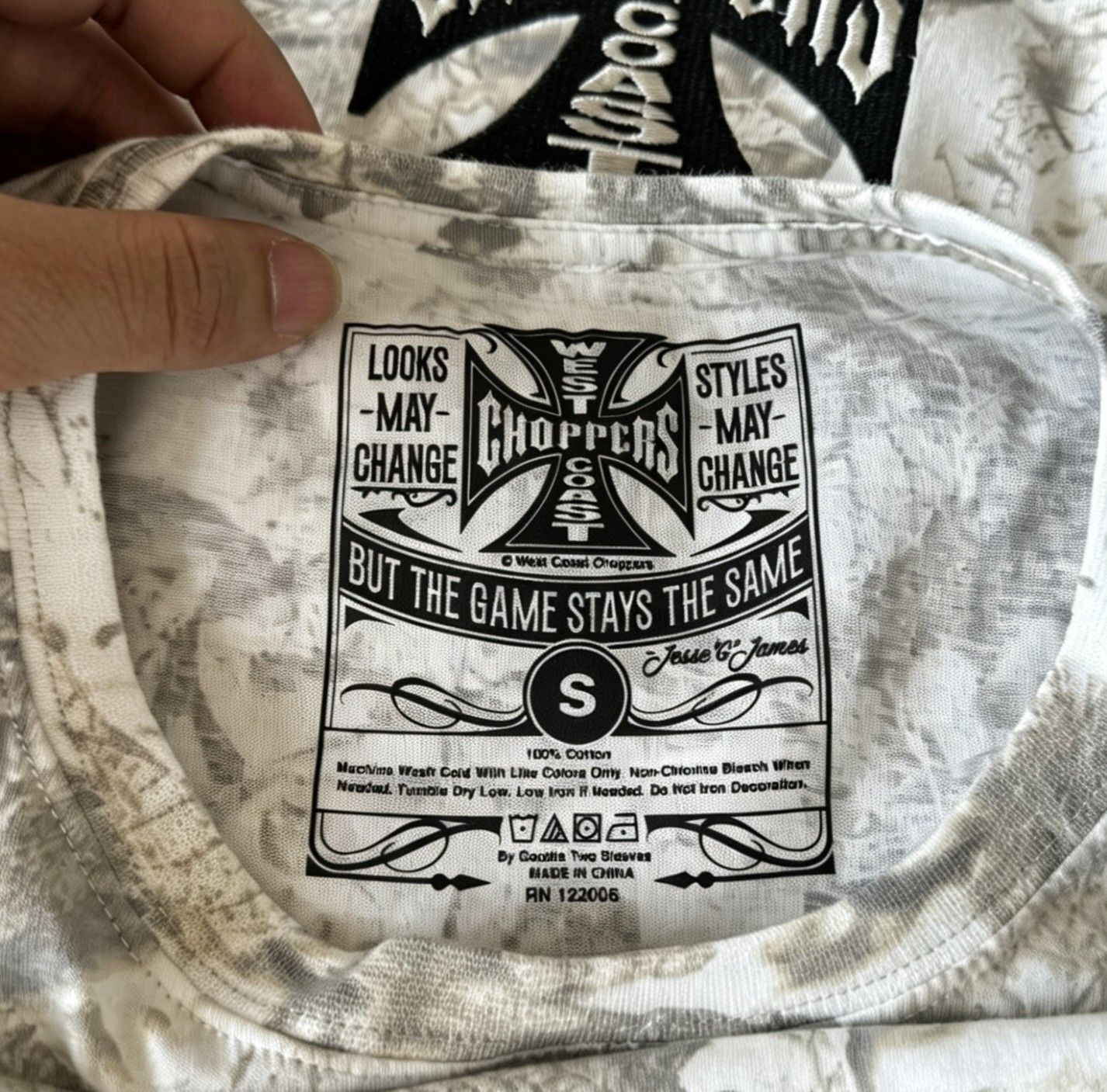 West Coast Choppers west coast choppers t-shirt Size US S / EU 44-46 / 1 - 2 Thumbnail