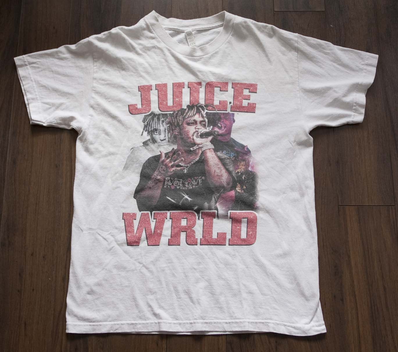 Rap Tees Juice Wrld T Shirt Size M Size US M / EU 48-50 / 2 - 1 Thumbnail