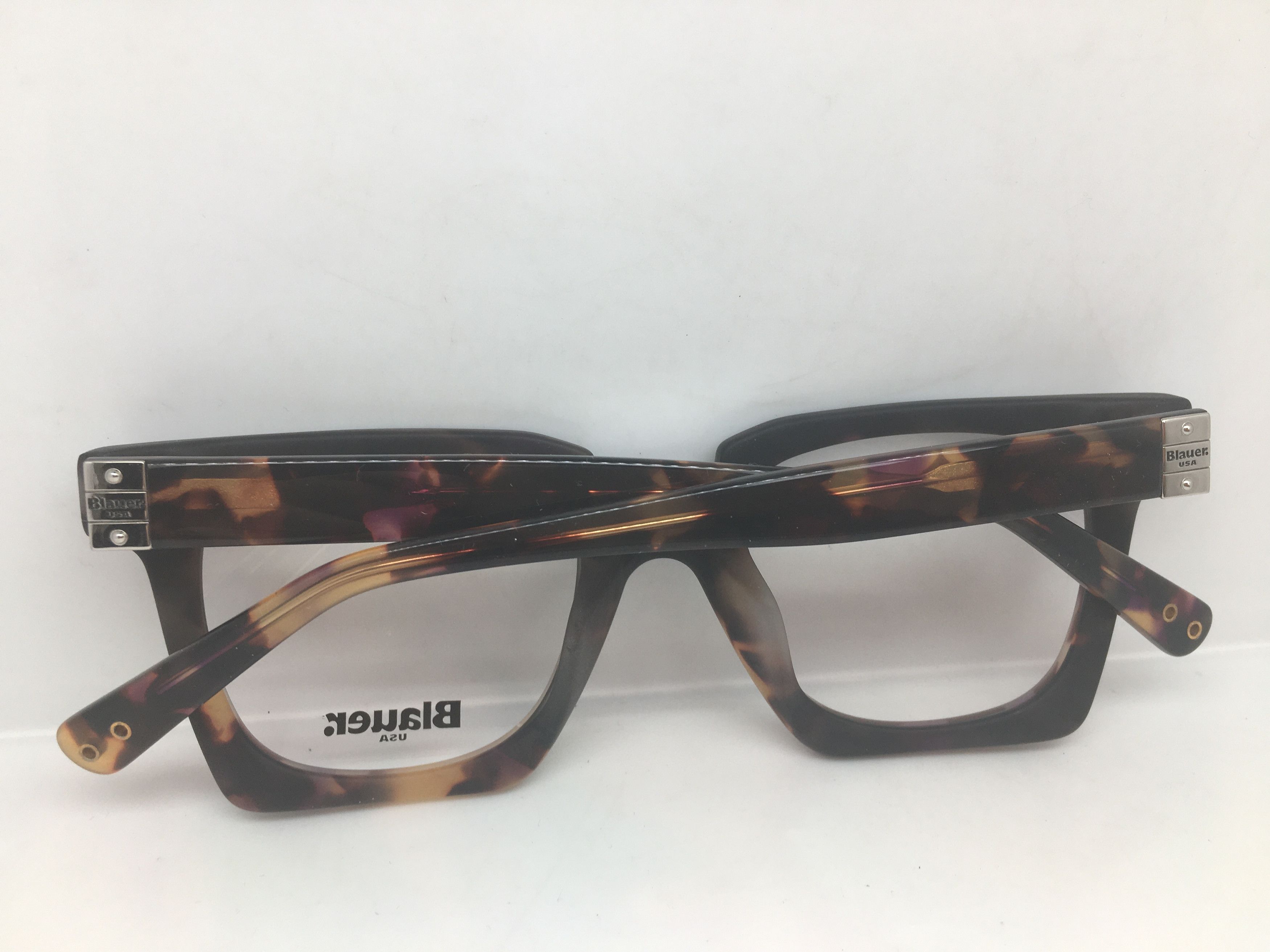 Other Blauer Matte Tortoise PREPPY Eyeglasses Frame Size ONE SIZE - 7 Thumbnail