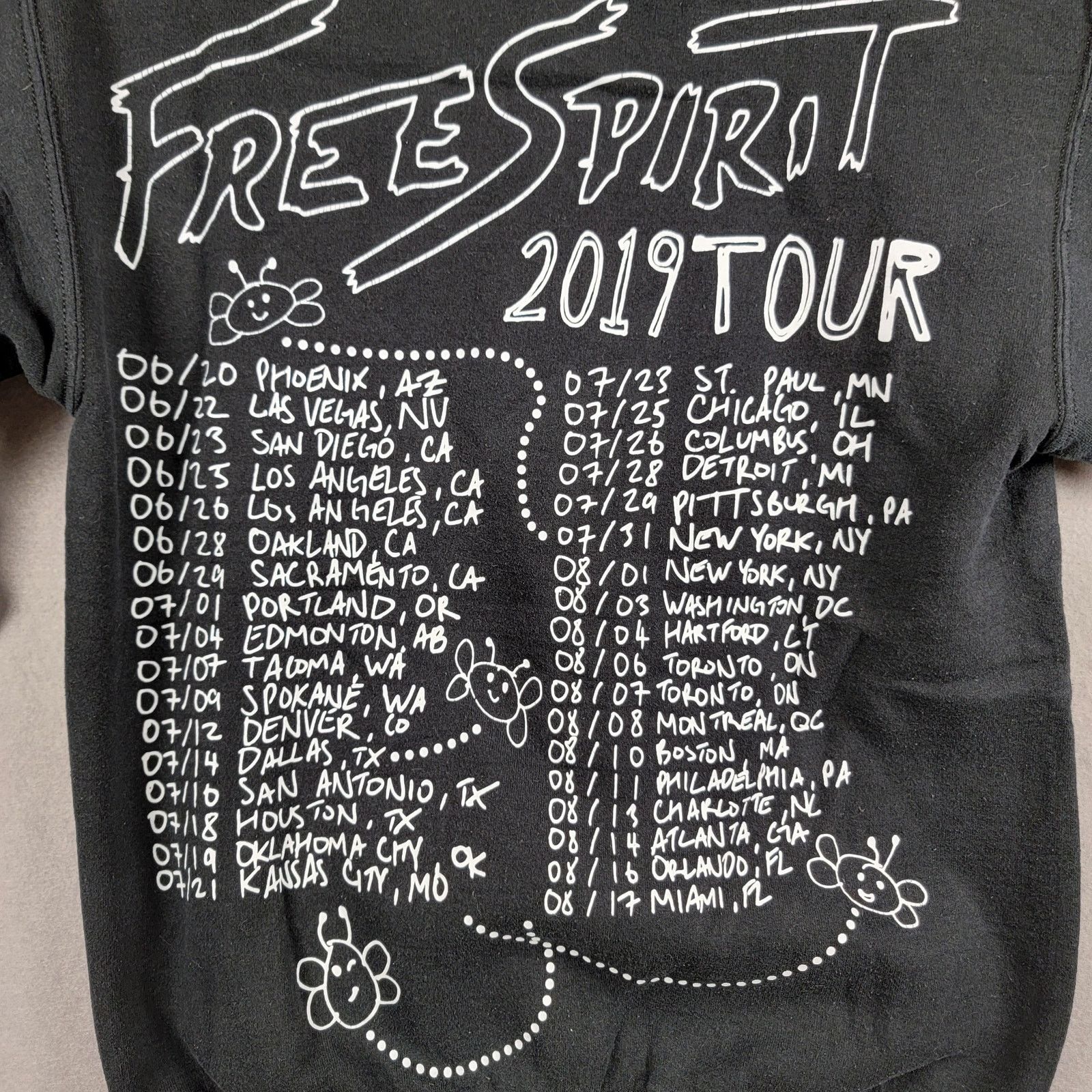 Dj Khaled Khalid 2019 Free Spirit Tour Hoodie Sz S (42) Size US S / EU 44-46 / 1 - 5 Thumbnail