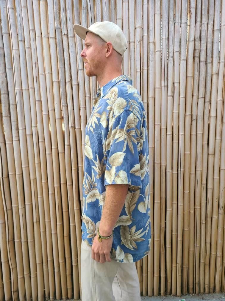 Designer Vintage Mens Party Button 90s relaxed button down up Floral Size US M / EU 48-50 / 2 - 4 Thumbnail