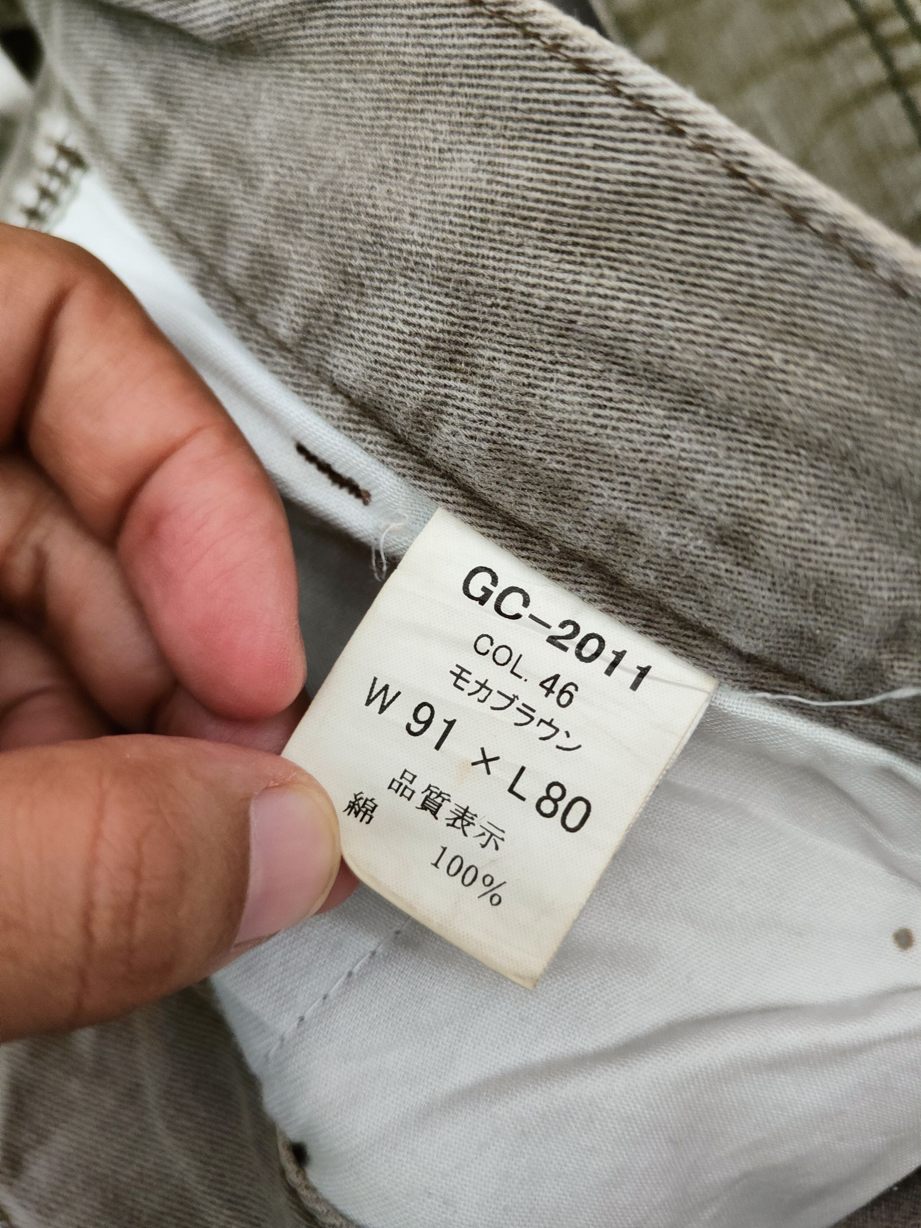 Japanese Brand DL Gran Cisco Light Brown Multipocket Cargo Pants #46-360 Size US 34 / EU 50 - 13 Thumbnail