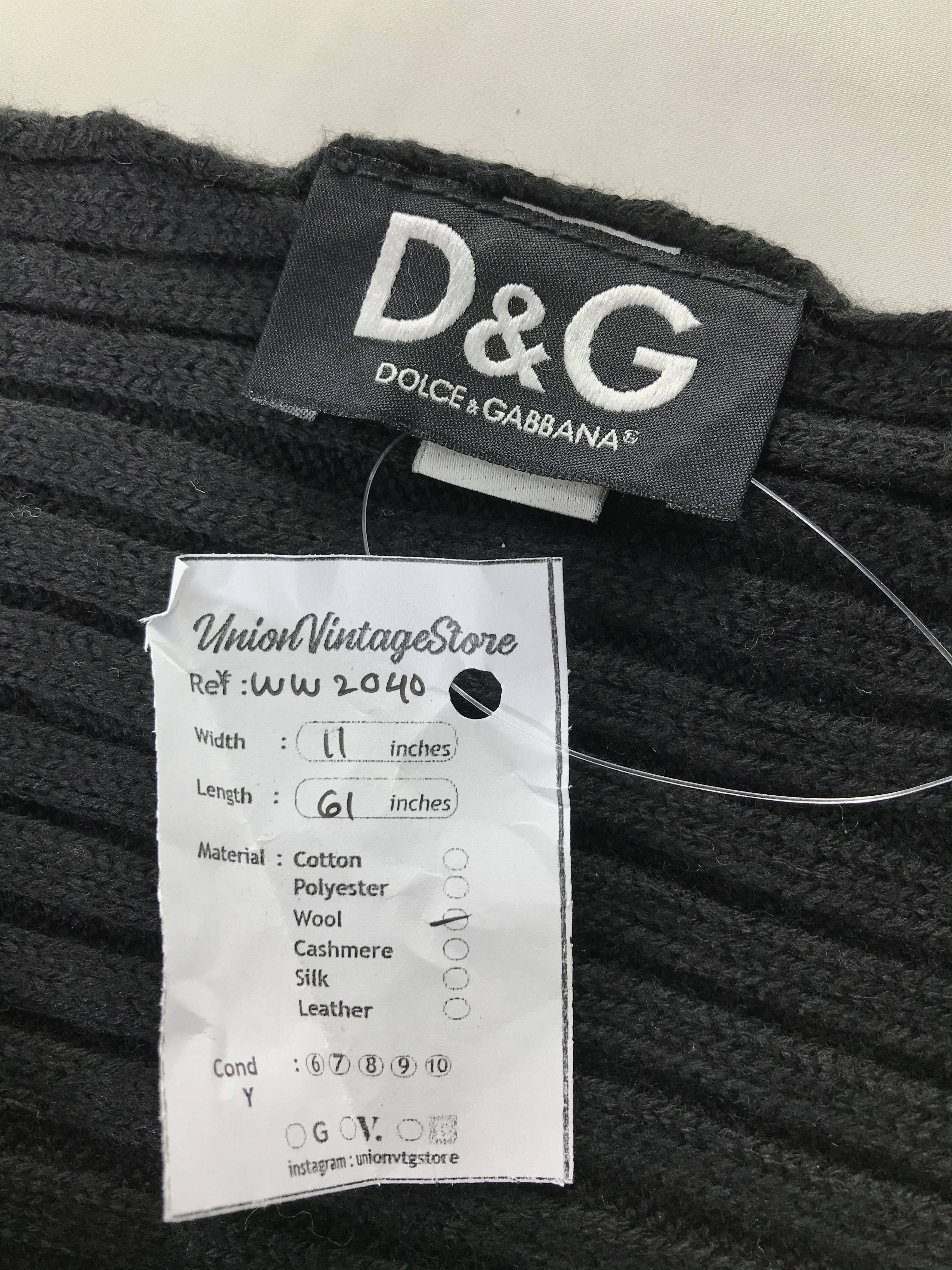 Dolce & Gabbana Dolce & Gabbana Scarf / Muffler / Neckwear - WW2040 Size ONE SIZE - 5 Thumbnail