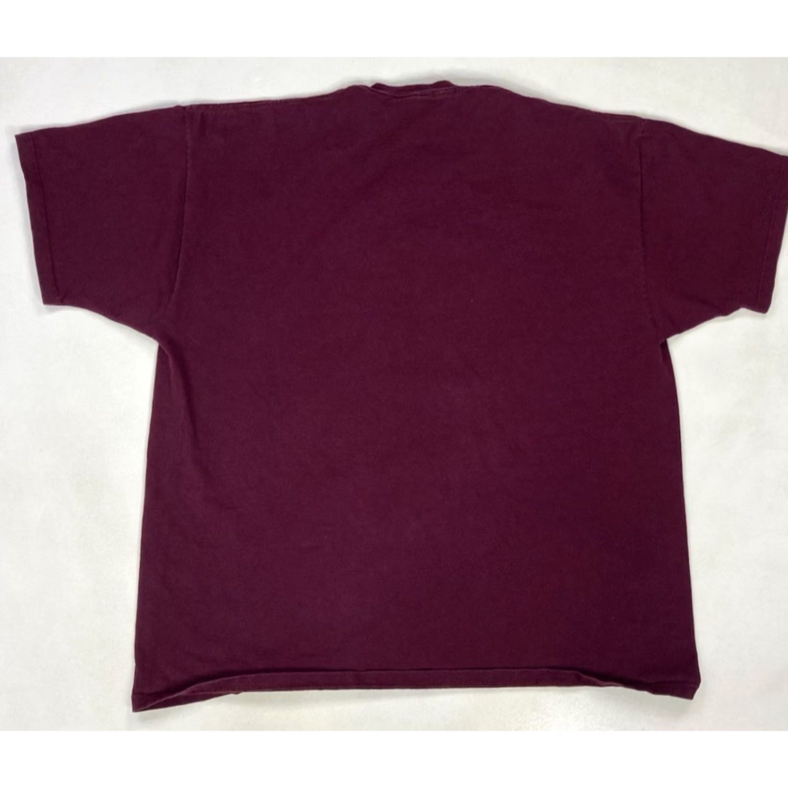 Disney VINTAGE Disney Mickey Mouse Graphic T-shirt Men XXL Maroon Red 90s Shirt Size US XXL / EU 58 / 5 - 3 Thumbnail