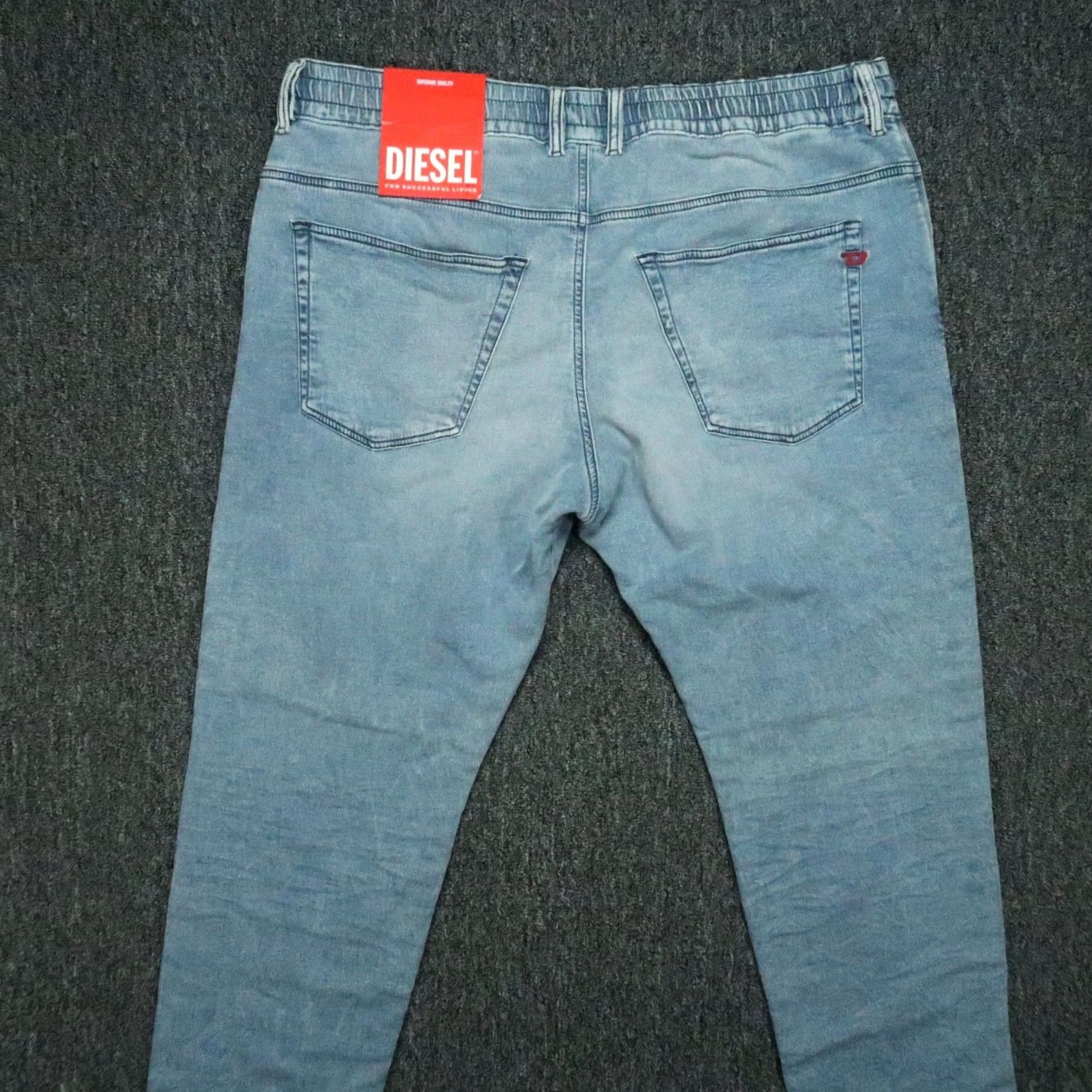 Diesel Diesel Jeans Mens 40x31 Blue D-Krooley Jogg 5 Pocket Stretch NWT Denim Regular Shoes? Size US 40 / EU 56 - 6 Thumbnail
