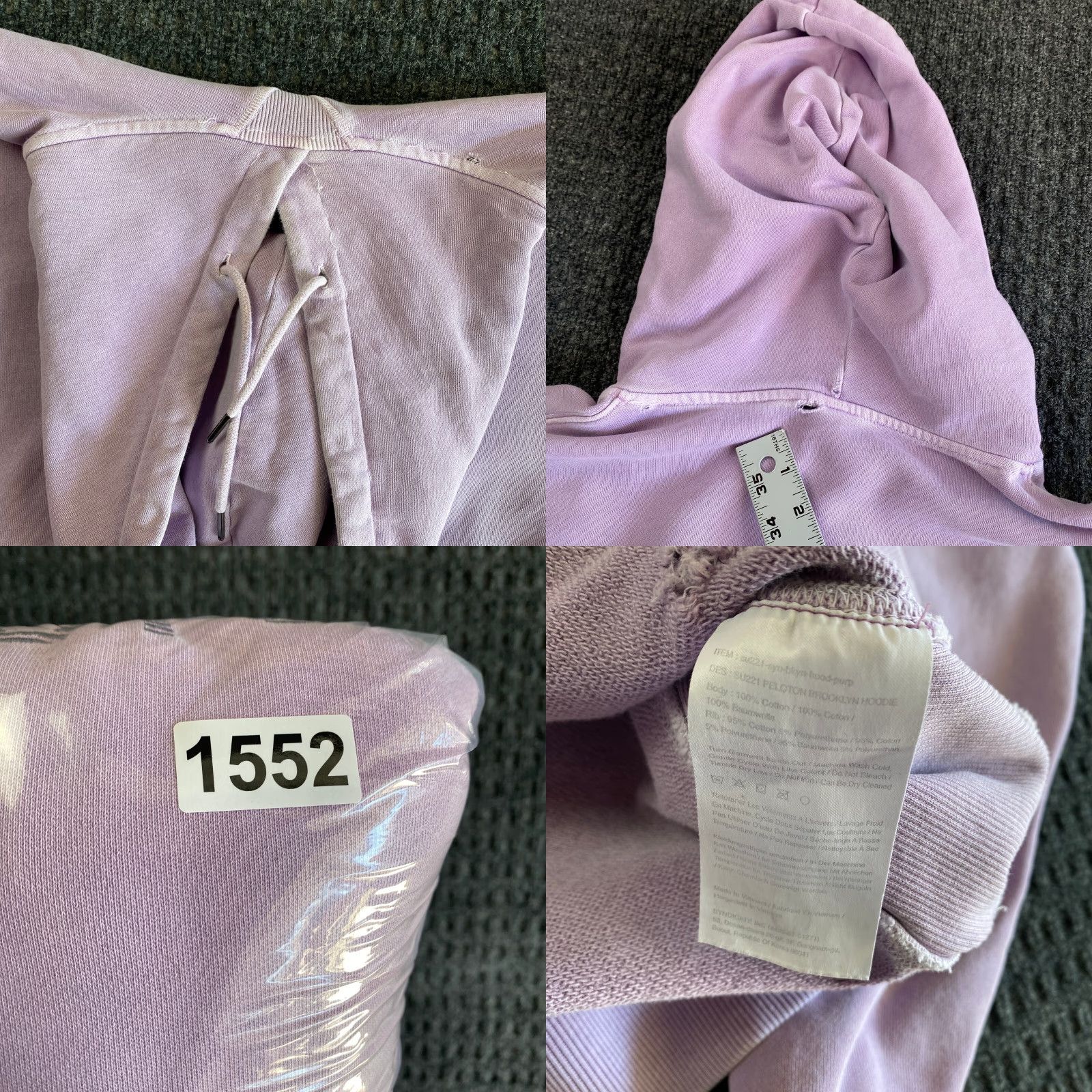 Pinko Peloton Women’s Pink Hoodie Sweatshirt S Peloton Hooded Pullover Sweater Athleisure Long Sleeve Logo Size S / US 4 / IT 40 - 9 Thumbnail