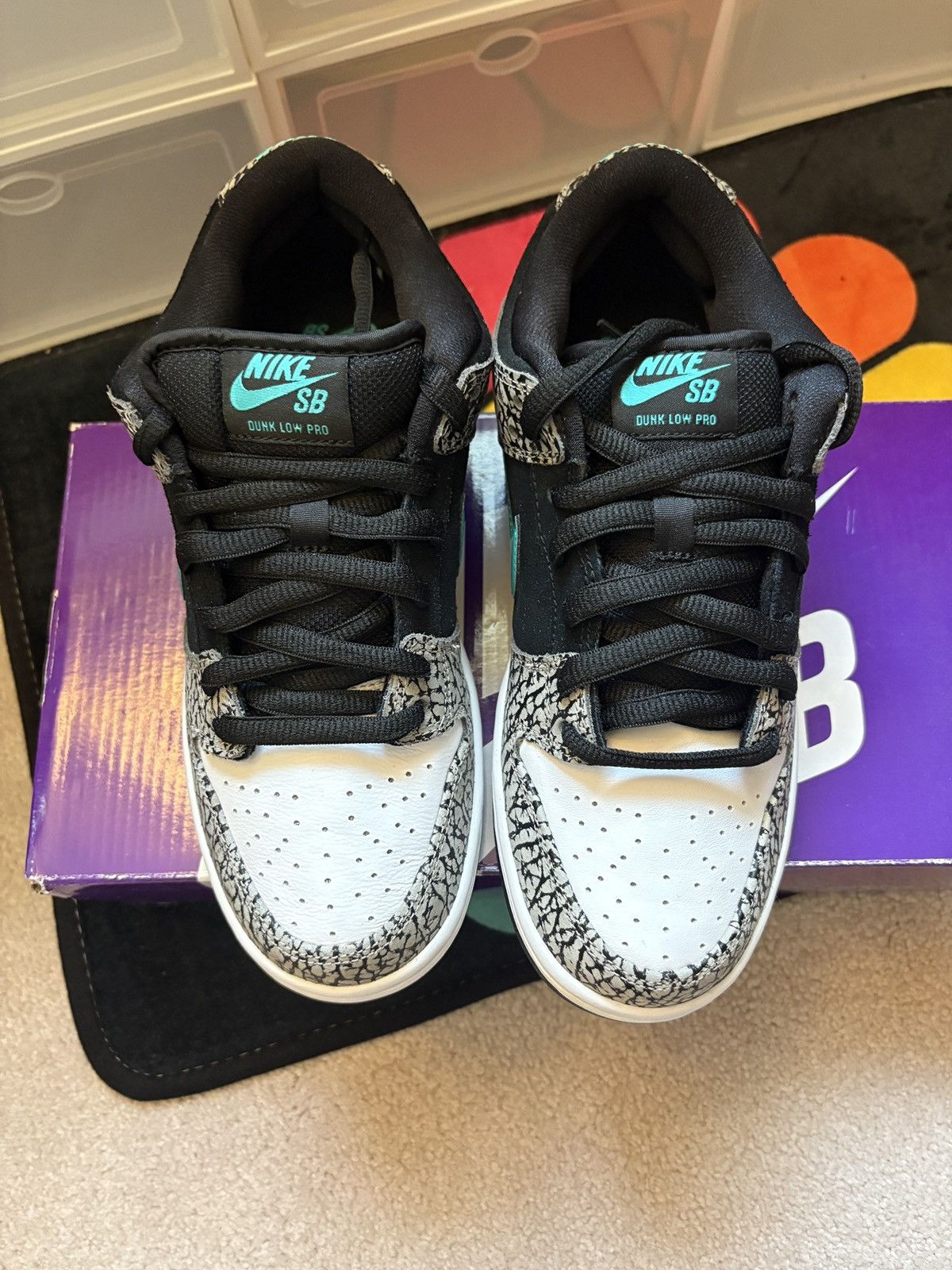 Nike SB Size 7.5 - Nike Dunk Pro SB Low Atmos Elephant Size US 7.5 / EU 40-41 - 4 Thumbnail