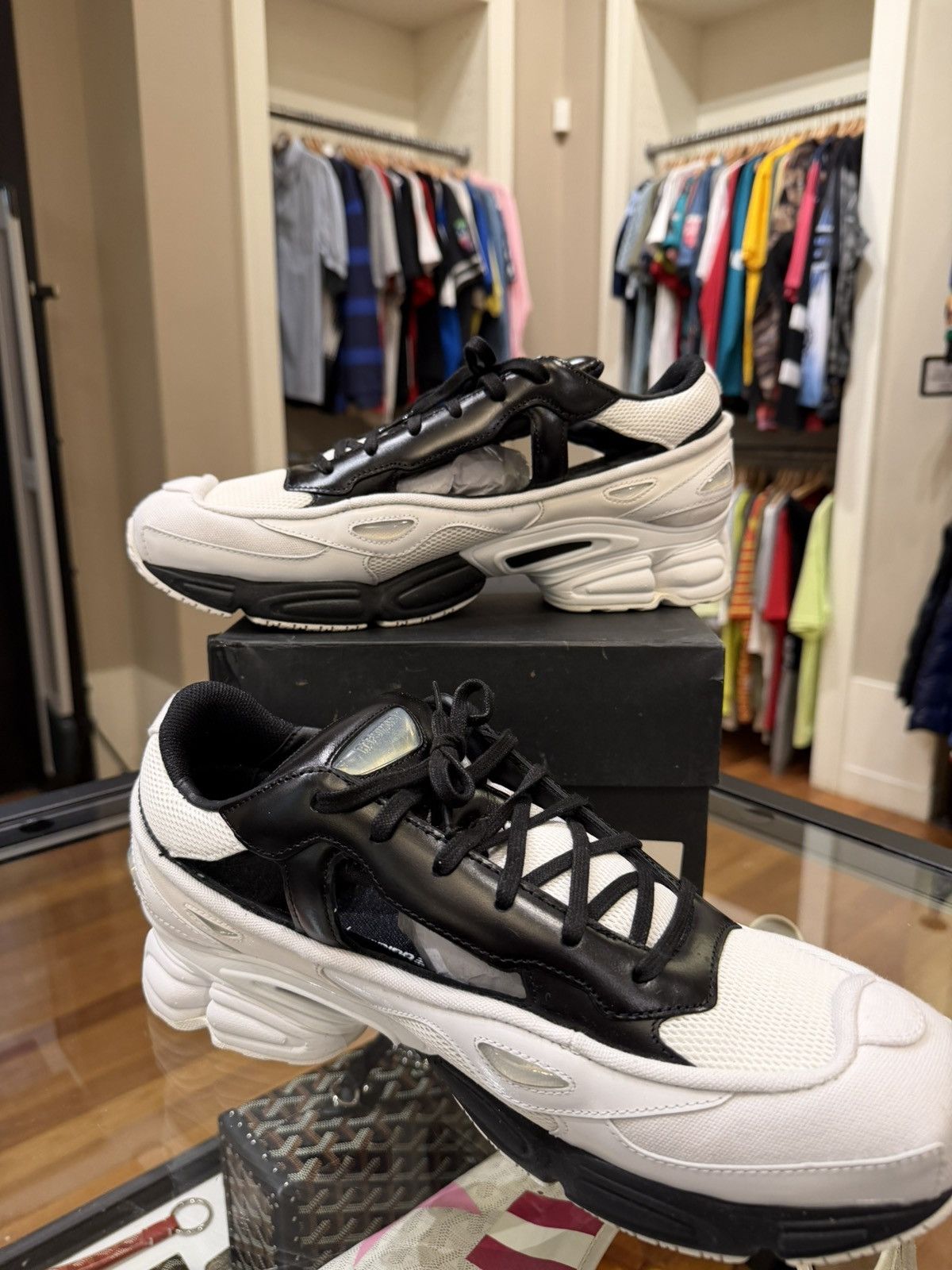 Adidas × Raf Simons Adidas x Raf Simmons Replicant Ozweego - White Size US 12 / EU 45 - 2 Thumbnail