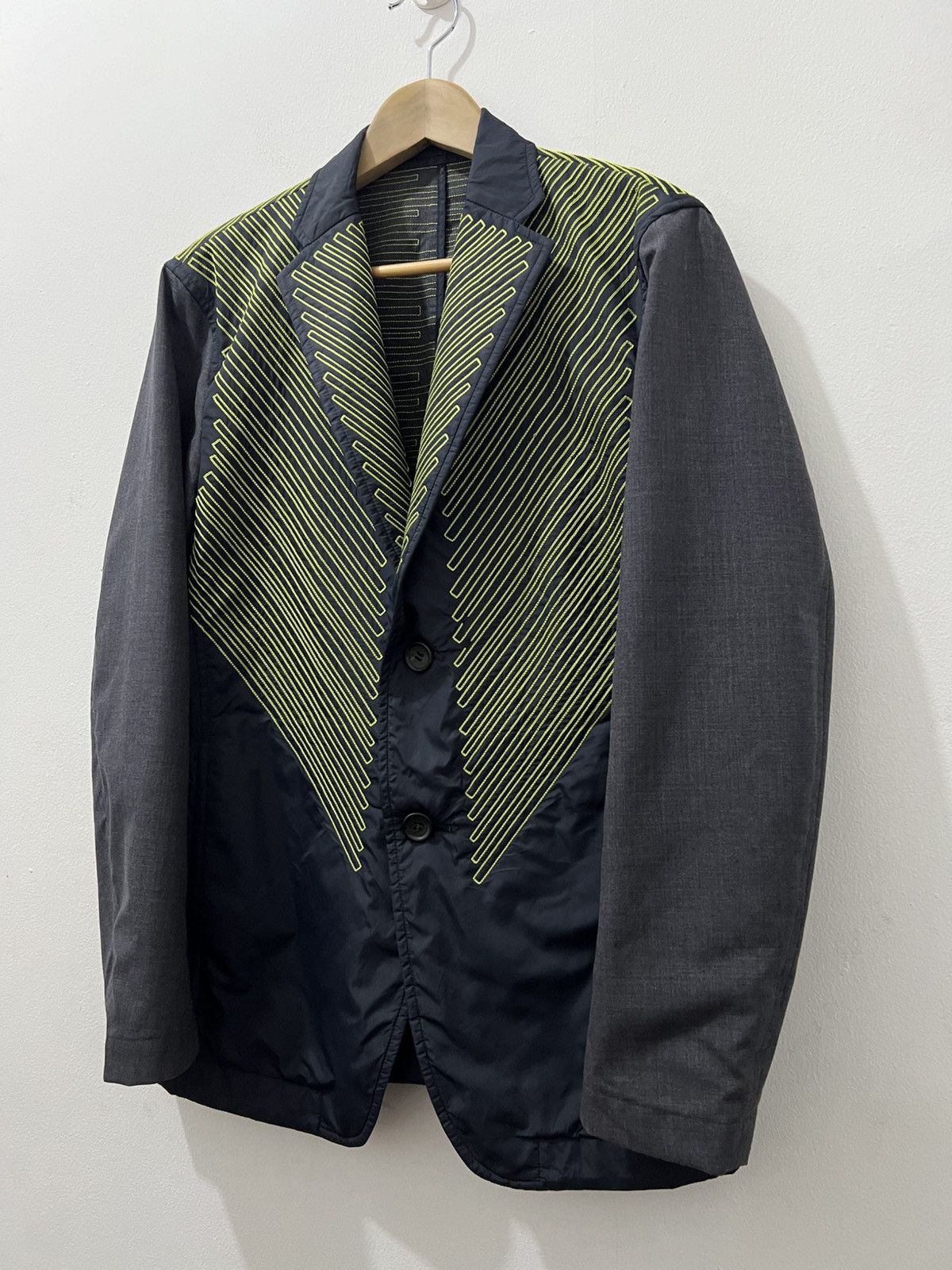 Issey Miyake Issey Miyake Men - S/S16 Hybrid Blazer Jacket Size 48R - 5 Thumbnail