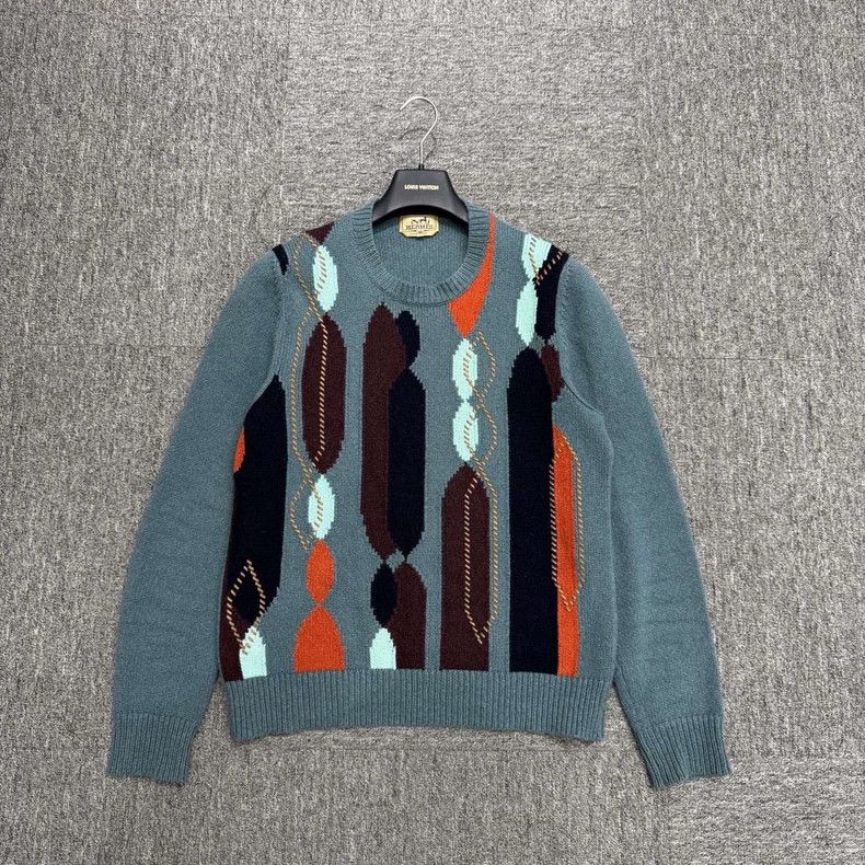 Hermes Hermes Cashmere Woven Sweater Size US XS / EU 42 / 0 - 1 Thumbnail