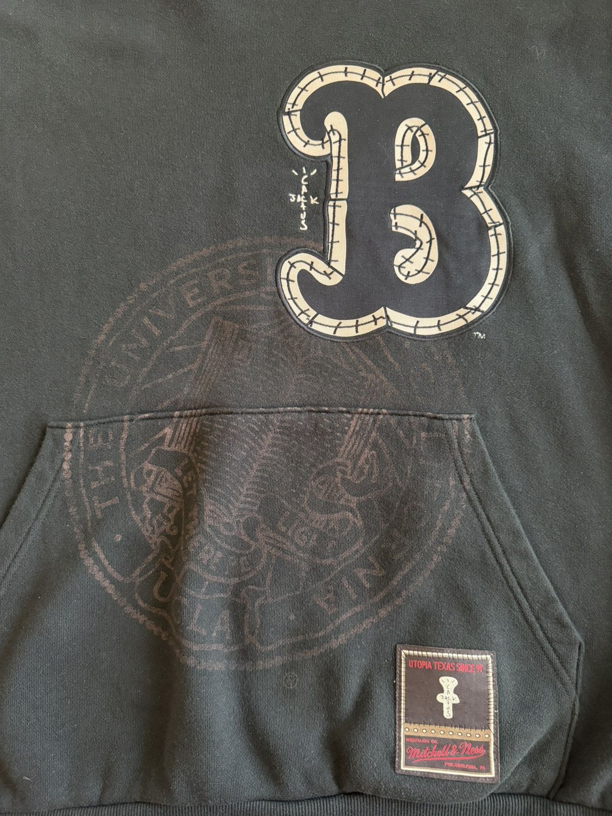 Mitchell & Ness × Travis Scott Cactus Jack Bruins Sweatshirt Size US L / EU 52-54 / 3 - 3 Thumbnail