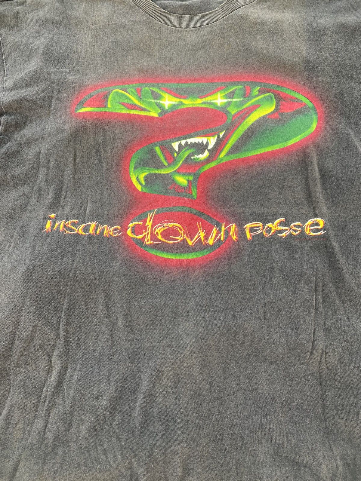 Band Tees Vtg 90s Insane Clown Posses Psycho Riddlebox T Shirt Size US XL / EU 56 / 4 - 2 Thumbnail