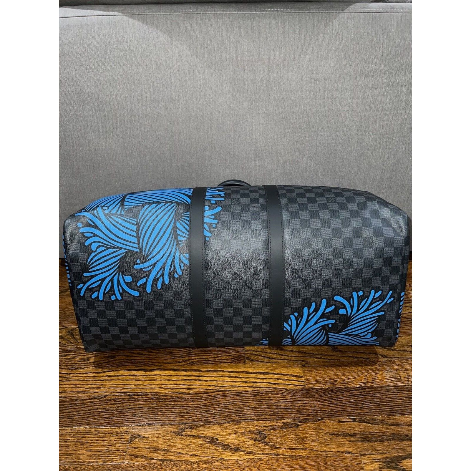 Louis Vuitton Louis Vuitton Damier Nemeth Blue Rope Weekend Travel Bag Size ONE SIZE - 10 Thumbnail