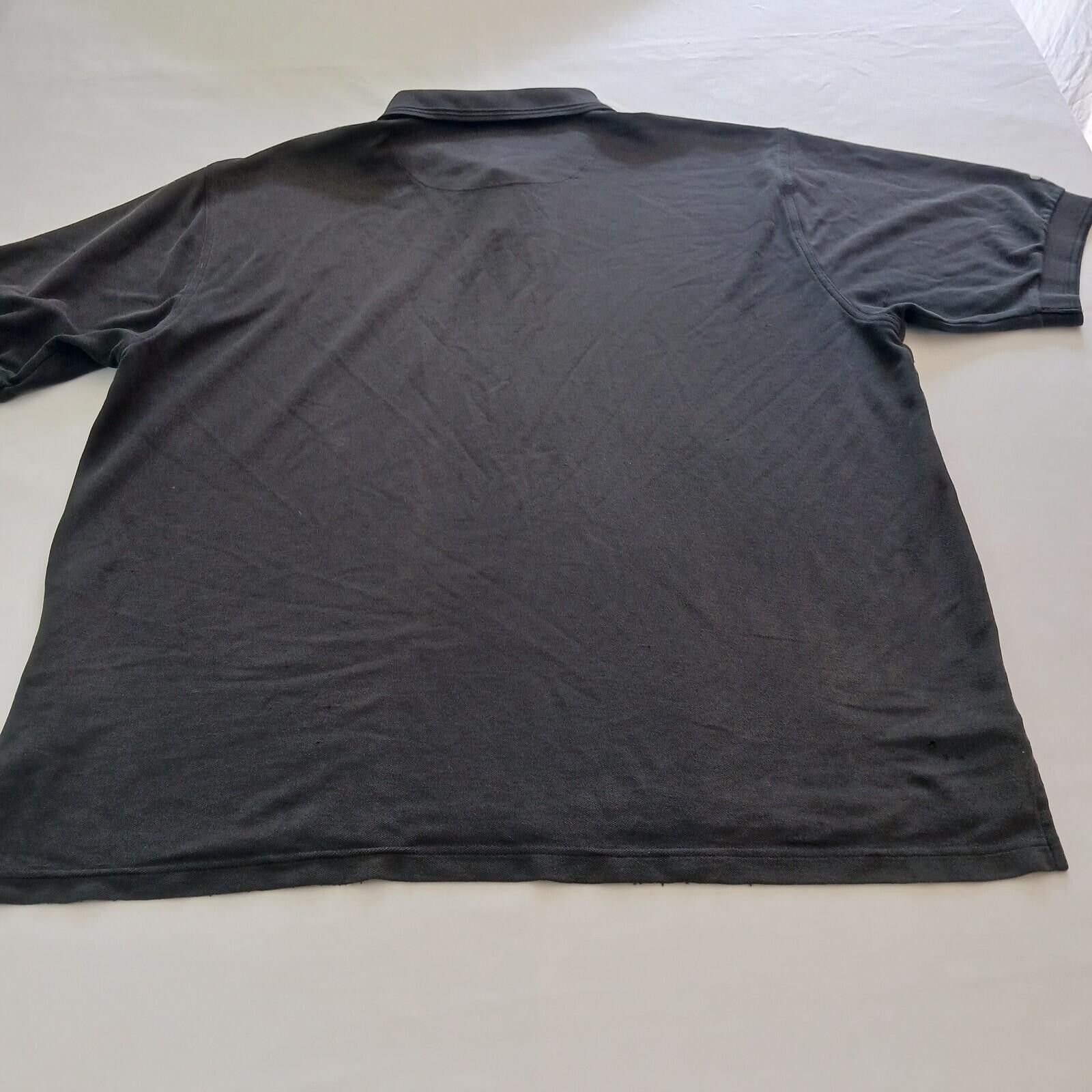 Nike Vintage Nike Team Dri Fit 2-Button Mens Black Polo Shirt 2XL Size US XXL / EU 58 / 5 - 2 Thumbnail