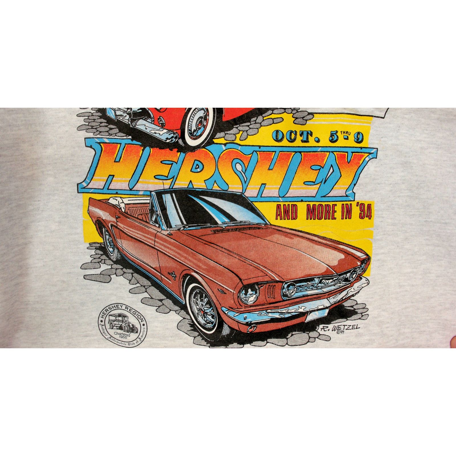 Jerzees Jerzees Vintage 1994 Boxy Ford Mustang Graphic Sweatshirt XL Size US XL / EU 56 / 4 - 15 Thumbnail