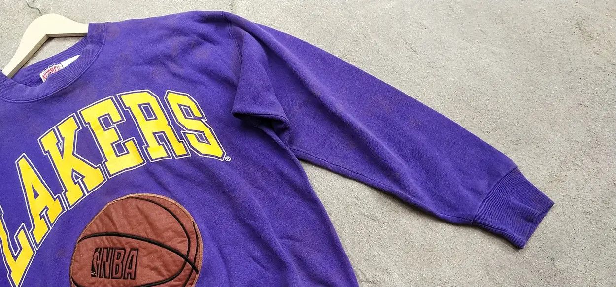 NBA × Nutmeg Final Drop True Vintage Lakers Nba Sweatshirt L Size US L / EU 52-54 / 3 - 2 Thumbnail