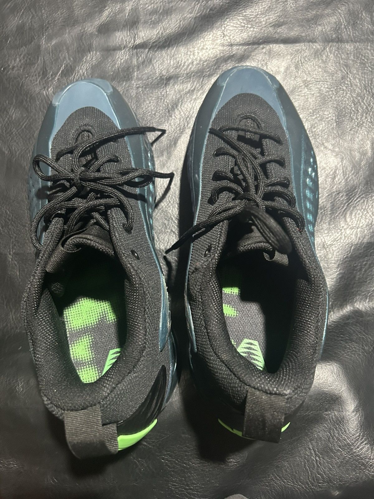 Adidas Adidas Anthony Edwards AE1 Blue and Green Size US 11 / EU 44 - 3 Thumbnail