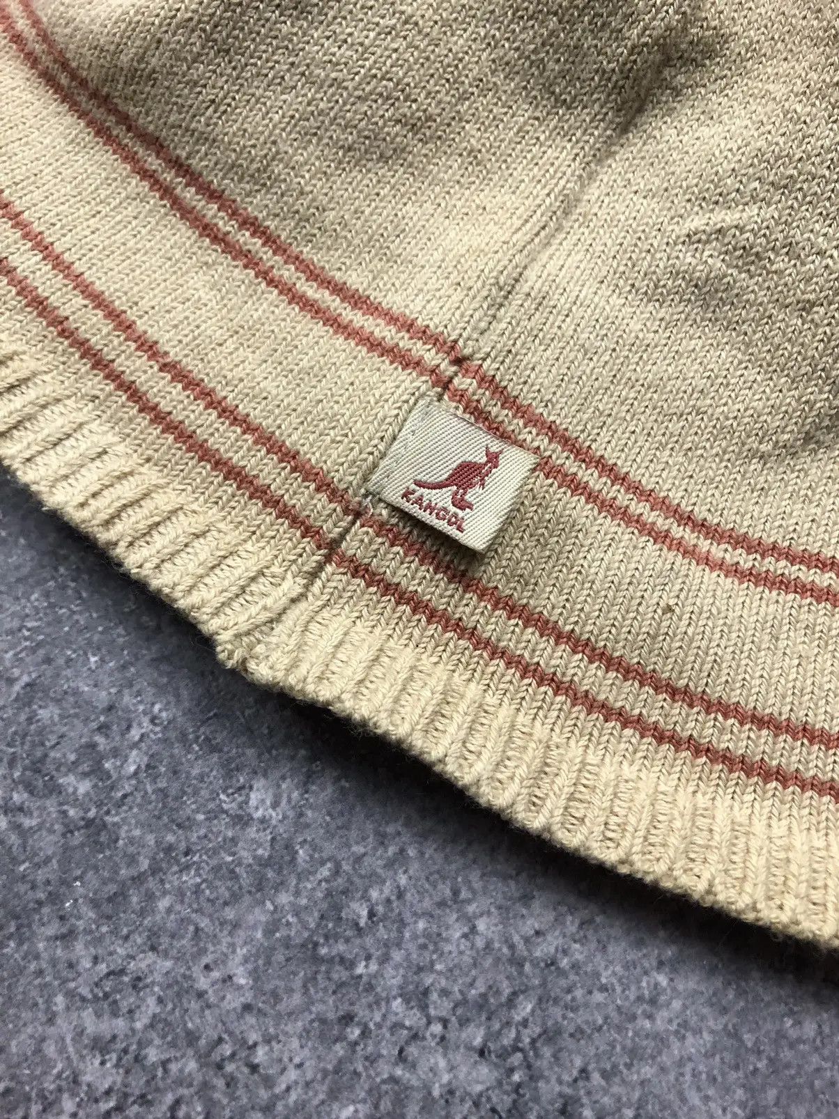 Kangol KANGOL Vintage Mini Logo Striped Hype Cap Hat Streetwear Size ONE SIZE - 6 Thumbnail