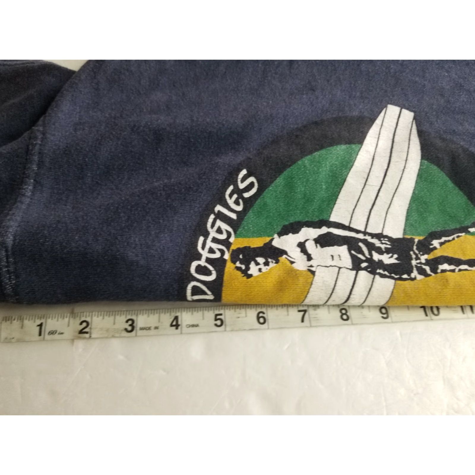 Vintage Moondoggies Sweatshirt Beach Club Blue Hooded Full Zip S Men Small Polyester Cotton Logo Pockets All Seasons Surf Beach Outdoor Sports Size US S / EU 44-46 / 1 - 5 Thumbnail