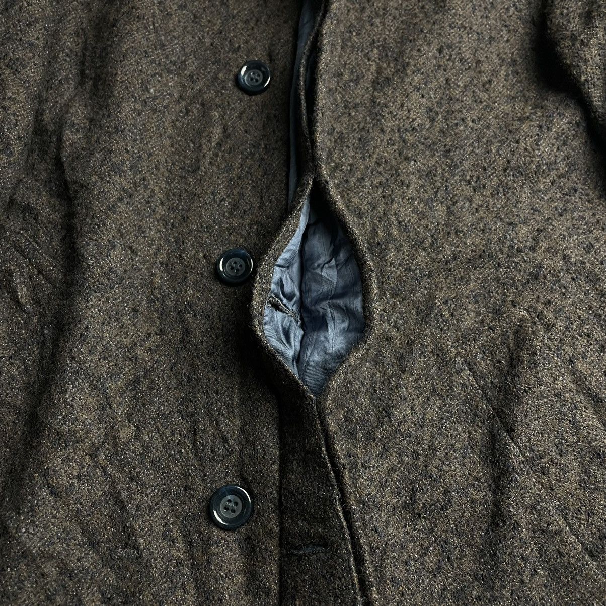 Issey Miyake 🇯🇵 VINTAGE HAI SPORTING GEAR WOOL LONG COAT JACKET Size US M / EU 48-50 / 2 - 15 Thumbnail