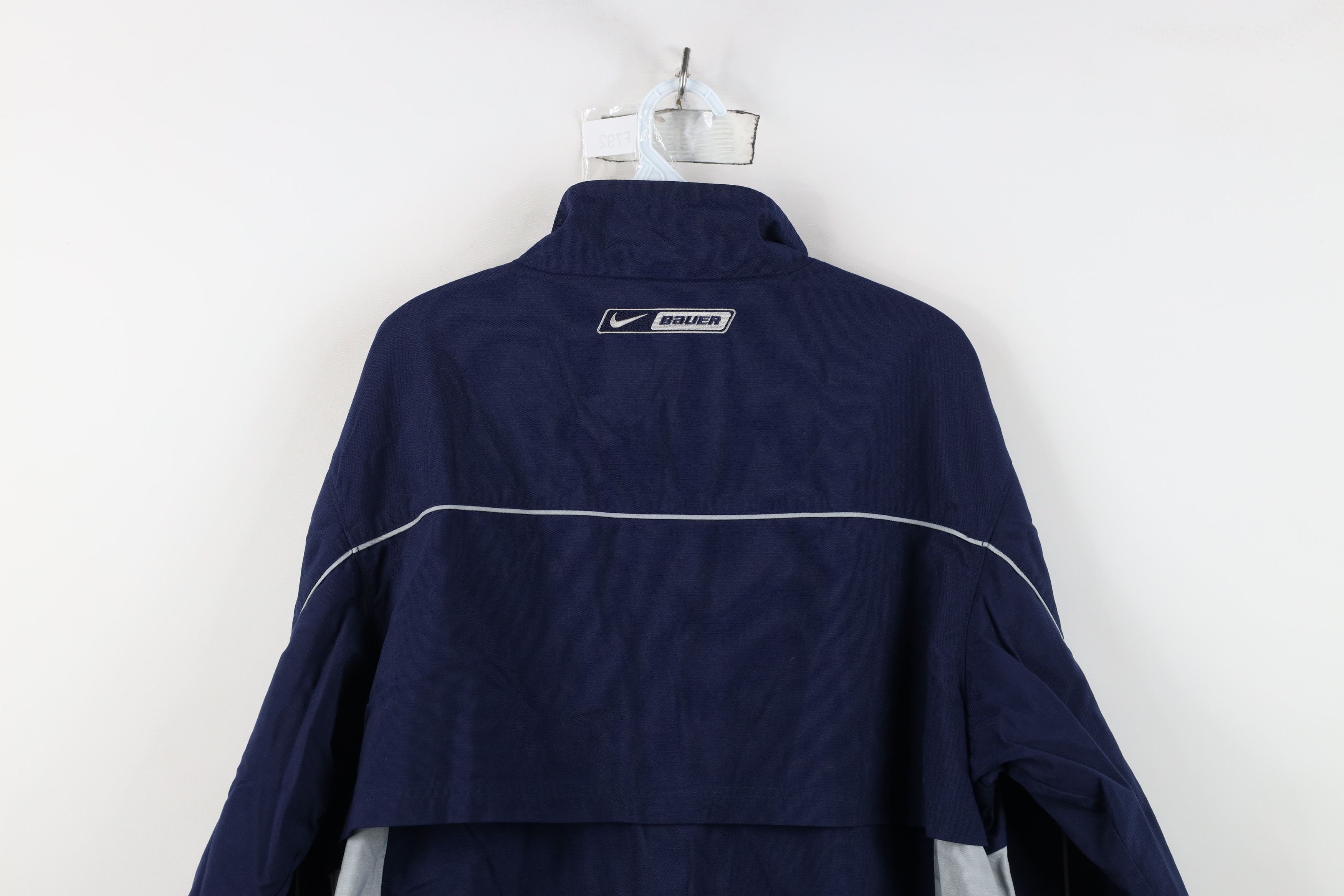 Nike Vintage Nike Bauer Hockey Travis Scott Mini Swoosh Jacket Size US M / EU 48-50 / 2 - 14 Thumbnail