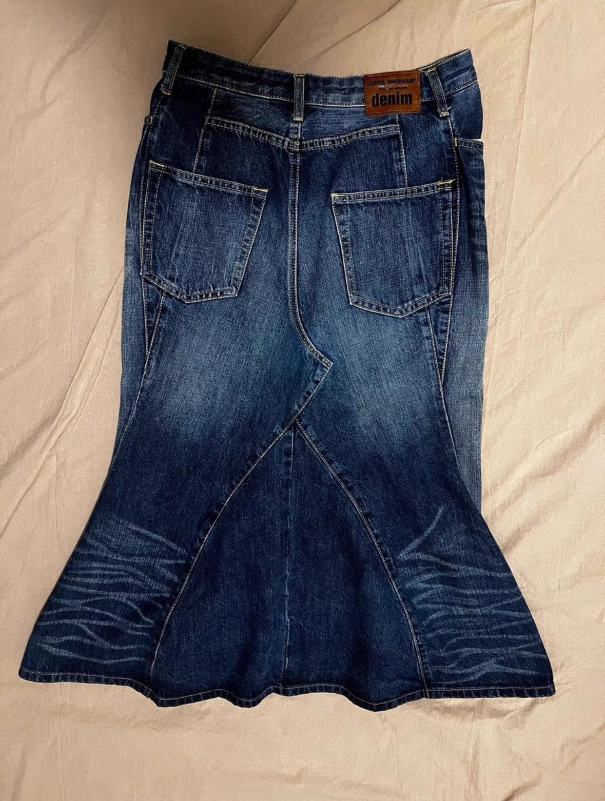 Junya Watanabe Junya Watanabe Denim Skirt Size 27" / US 4 / IT 40 - 2 Thumbnail