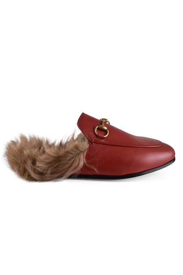 Gucci Princetown mules Size US 5 / IT 35 - 1 Thumbnail