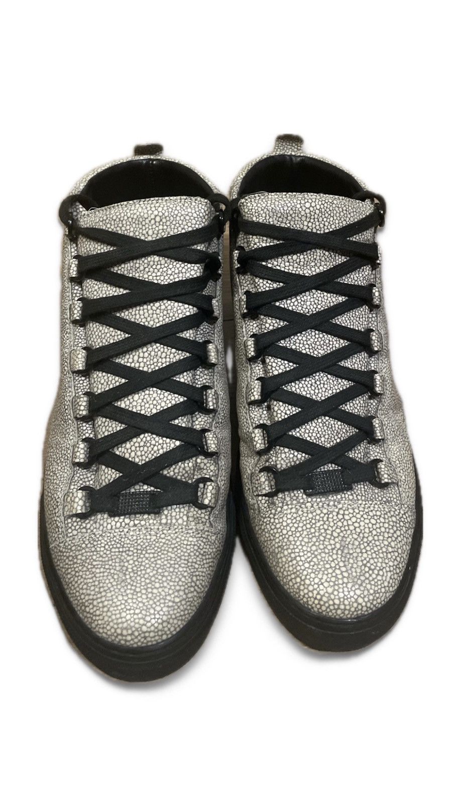 Balenciaga Balenciaga Arena Leather Sneakers Size US 8 / EU 41 - 2 Thumbnail