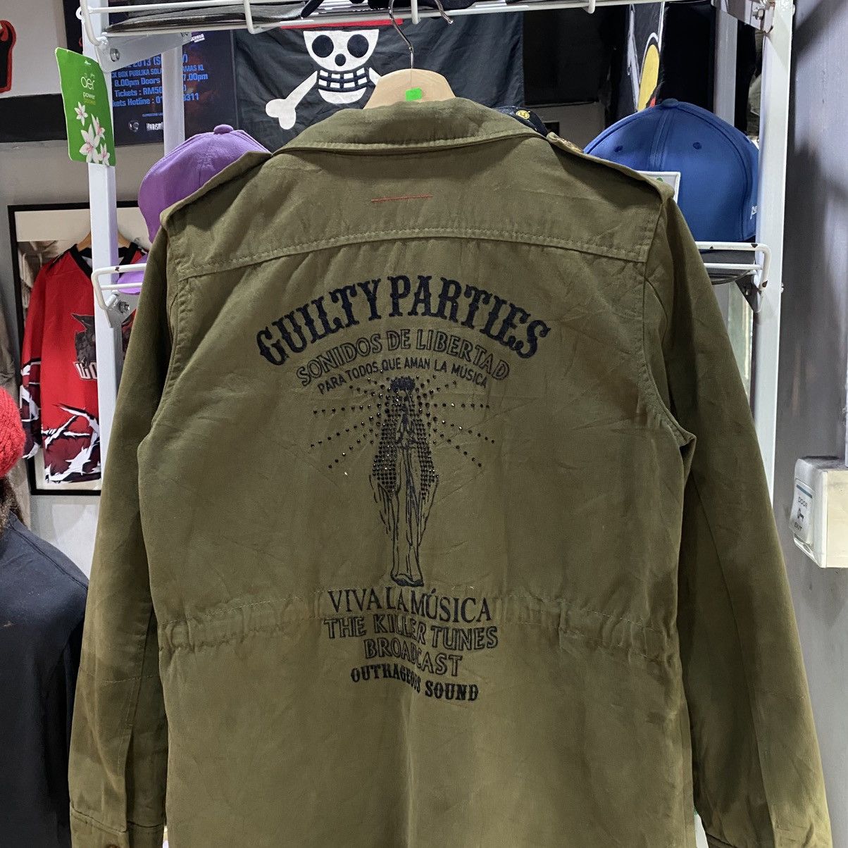 Wacko Maria Guilty Parties Outrageous Sound by Lewitt Parka Jacket Size US M / EU 48-50 / 2 - 3 Thumbnail