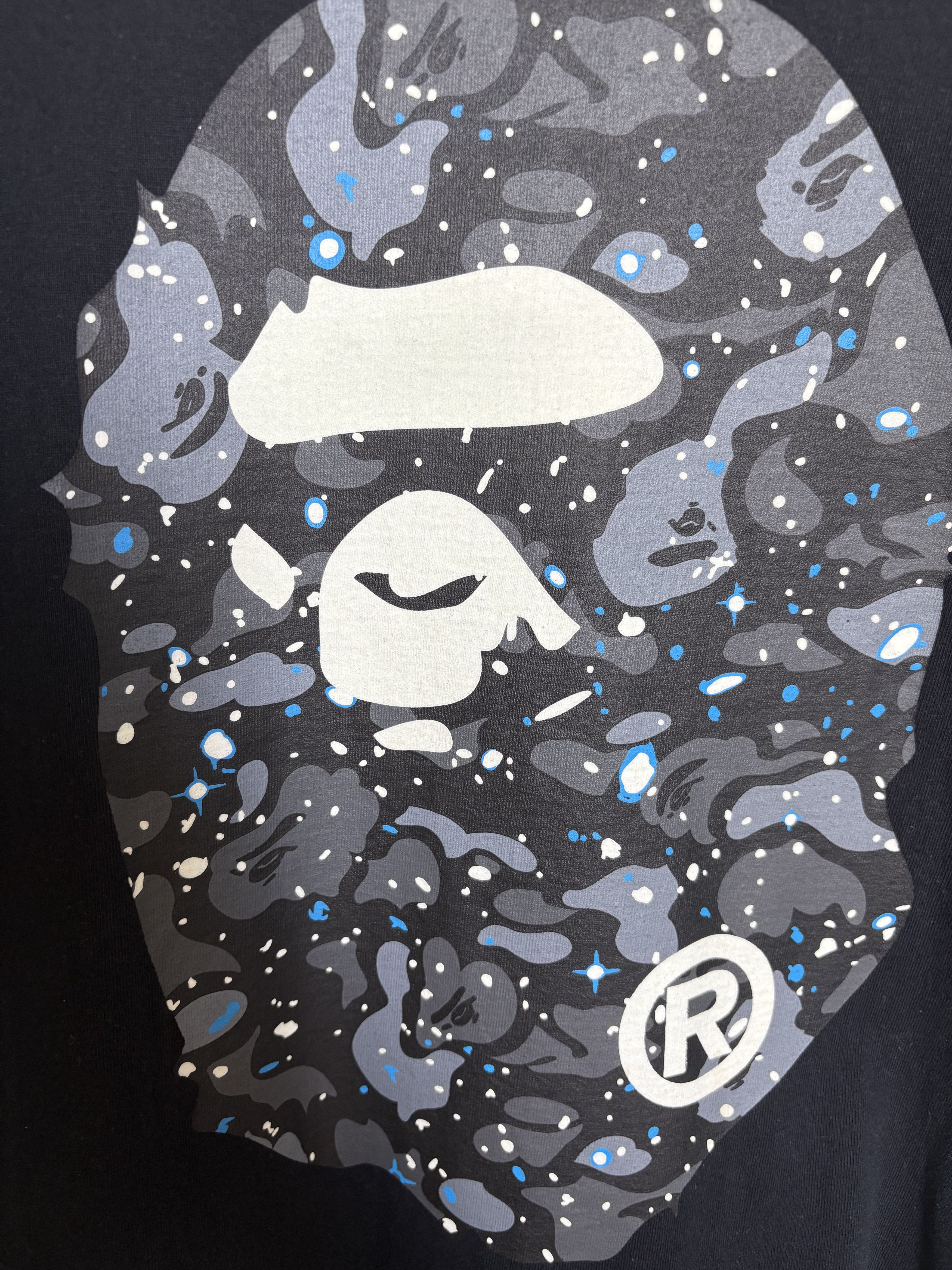 Bape Bape Black Camo Glow in the Dark T-Shirt Size US L / EU 52-54 / 3 - 2 Thumbnail