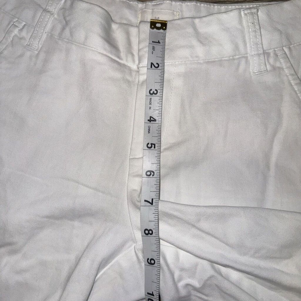 Nordstrom CASLON Women's 9" Stretch Cotton Twill Shorts - Size 0.T Size 25" / US 0 / IT 36 - 11 Thumbnail