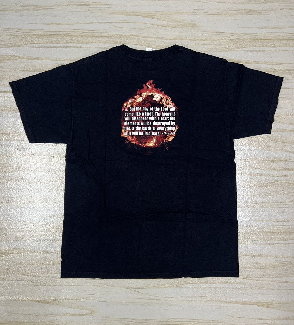Vintage Vintage 00s Global Warming T-shirt Size US L / EU 52-54 / 3 - 3 Thumbnail