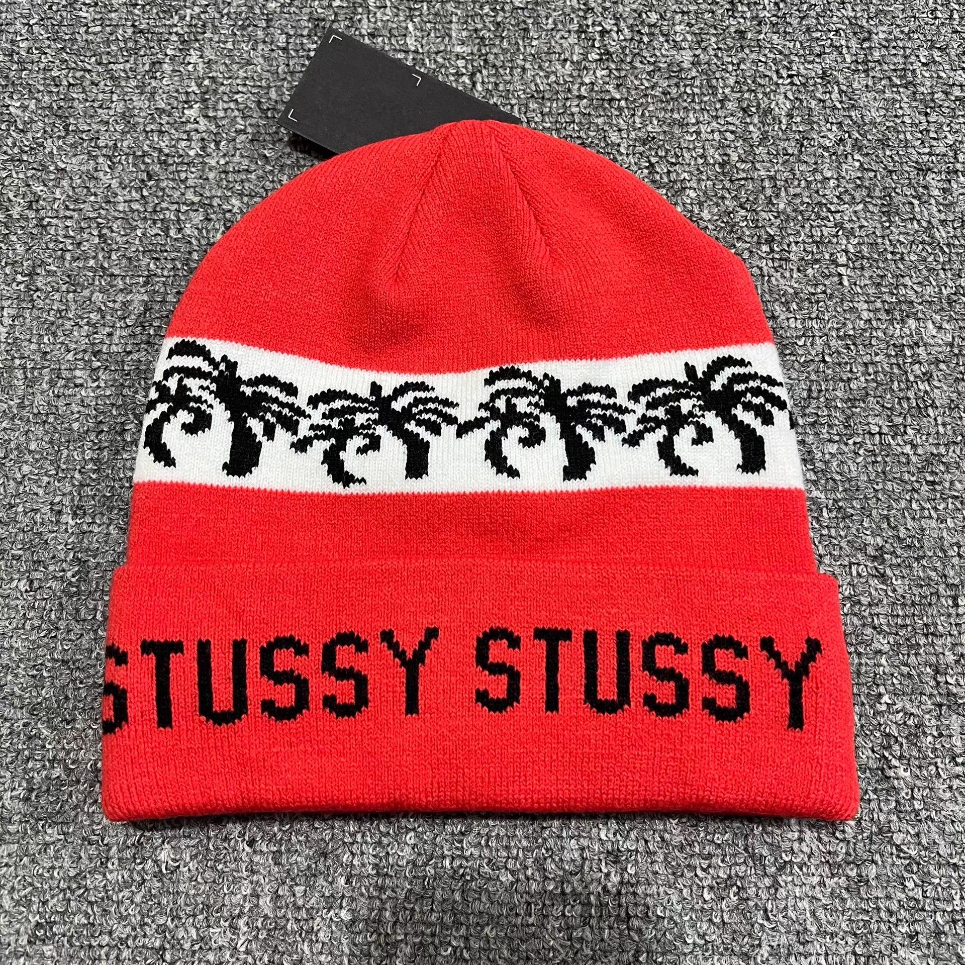 Ts(S) Stussy Palm Tree Knitted Beanie。 Q7 Size ONE SIZE - 2 Thumbnail