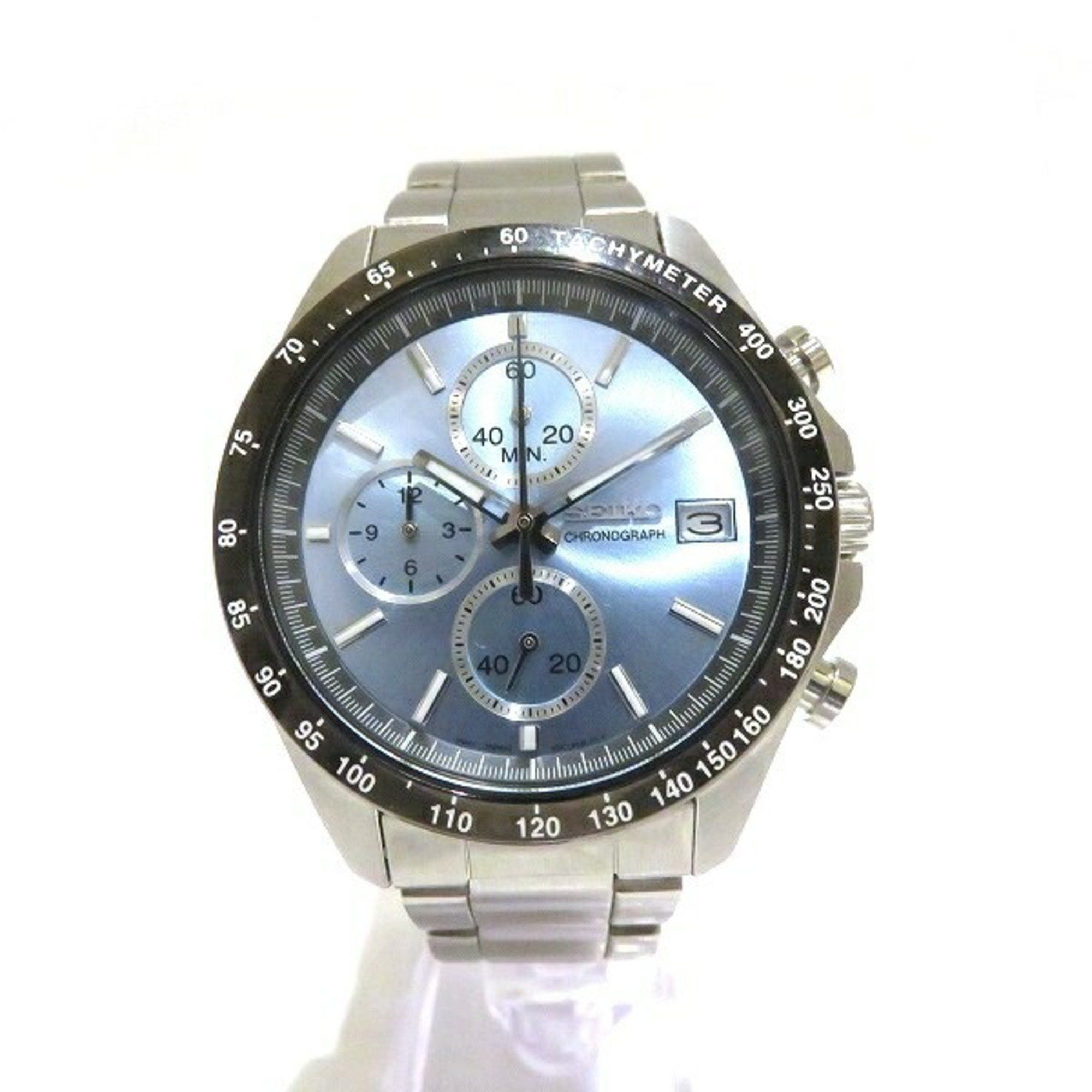 Seiko Seiko 8T67-00C0 Quartz Men's Watch Wristwatch Size ONE SIZE - 1 Thumbnail