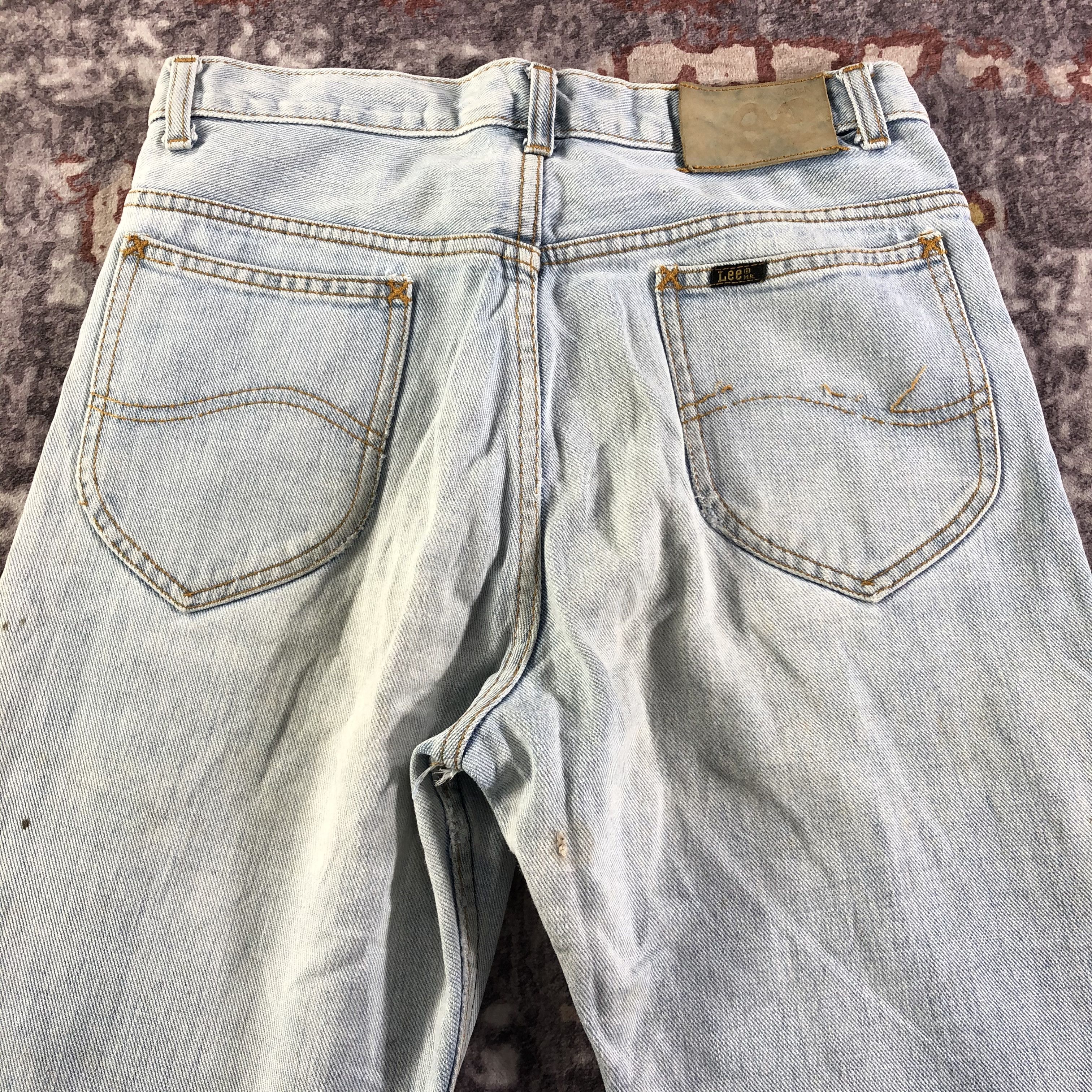 Lee × Vintage Vintage 90s Light Wash Lee Jeans-JM3250 Size US 30 / EU 46 - 4 Thumbnail