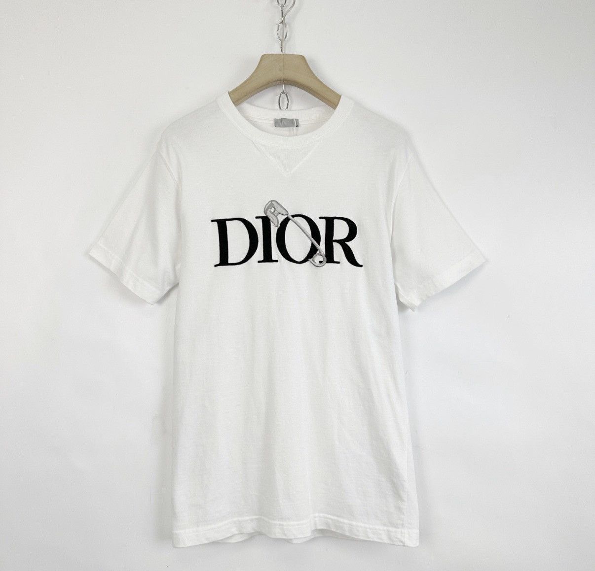 Dior Dior White Short Sleeve T-Shirt K12 Size US M / EU 48-50 / 2 - 1 Thumbnail