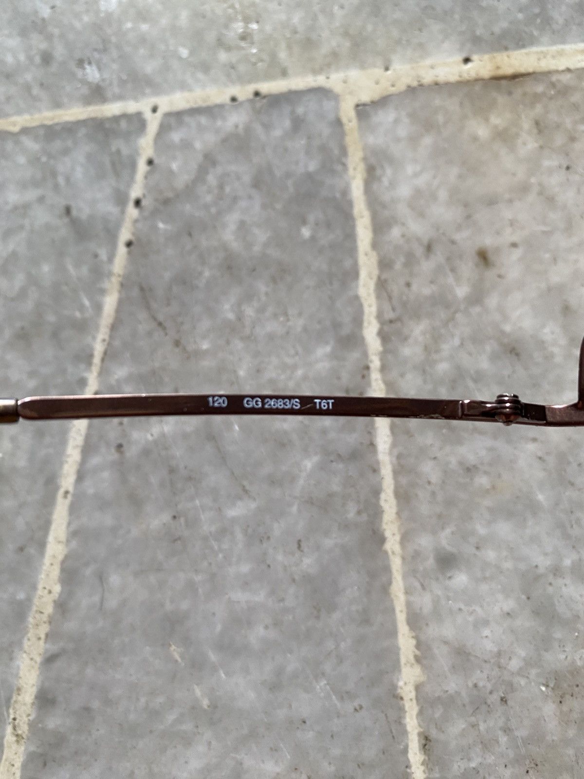 Gucci Vintage Gucci Sunglasses GG 2683/S Brown Style Made In Italy Size ONE SIZE - 10 Thumbnail