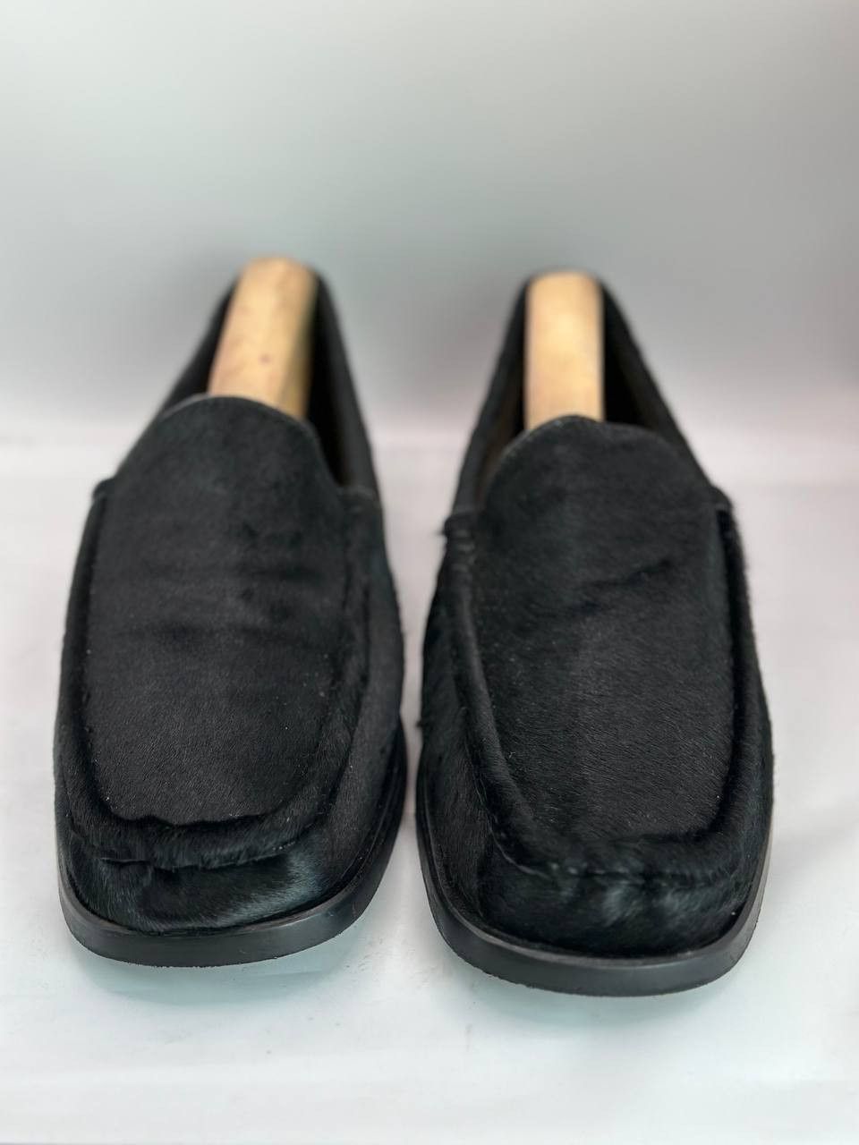 Russell & Bromley Russell & Bromley Pony Hair Loafers Black Shoes Made Italy Size US 9.5 / EU 42-43 - 3 Thumbnail