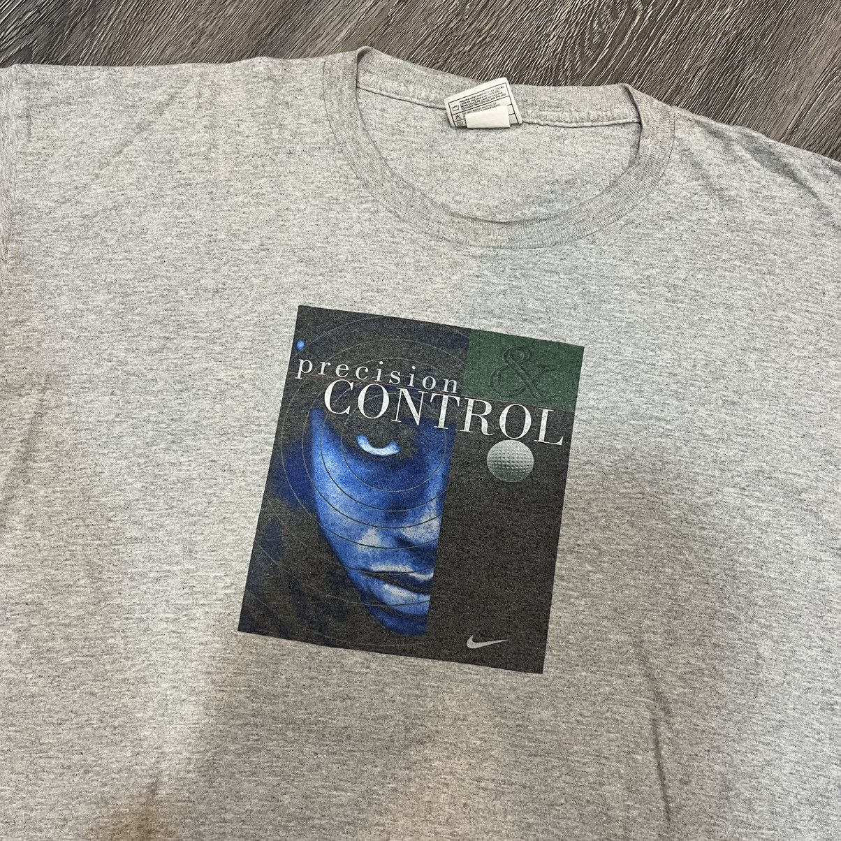 Nike Vintage 90s Nike Tiger Woods Precision Control Tee Size US XL / EU 56 / 4 - 2 Thumbnail