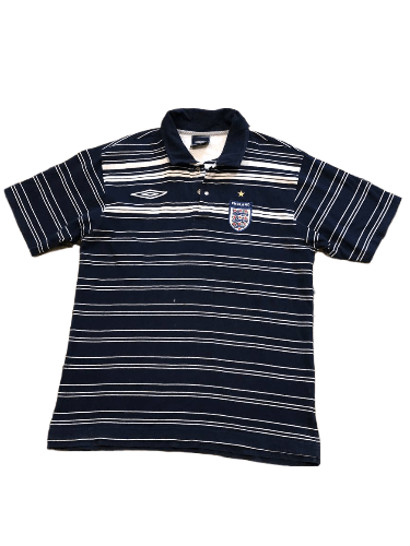 Umbro Vintage Umbro Classic Striped Polo Size M Size US M / EU 48-50 / 2 - 1 Thumbnail