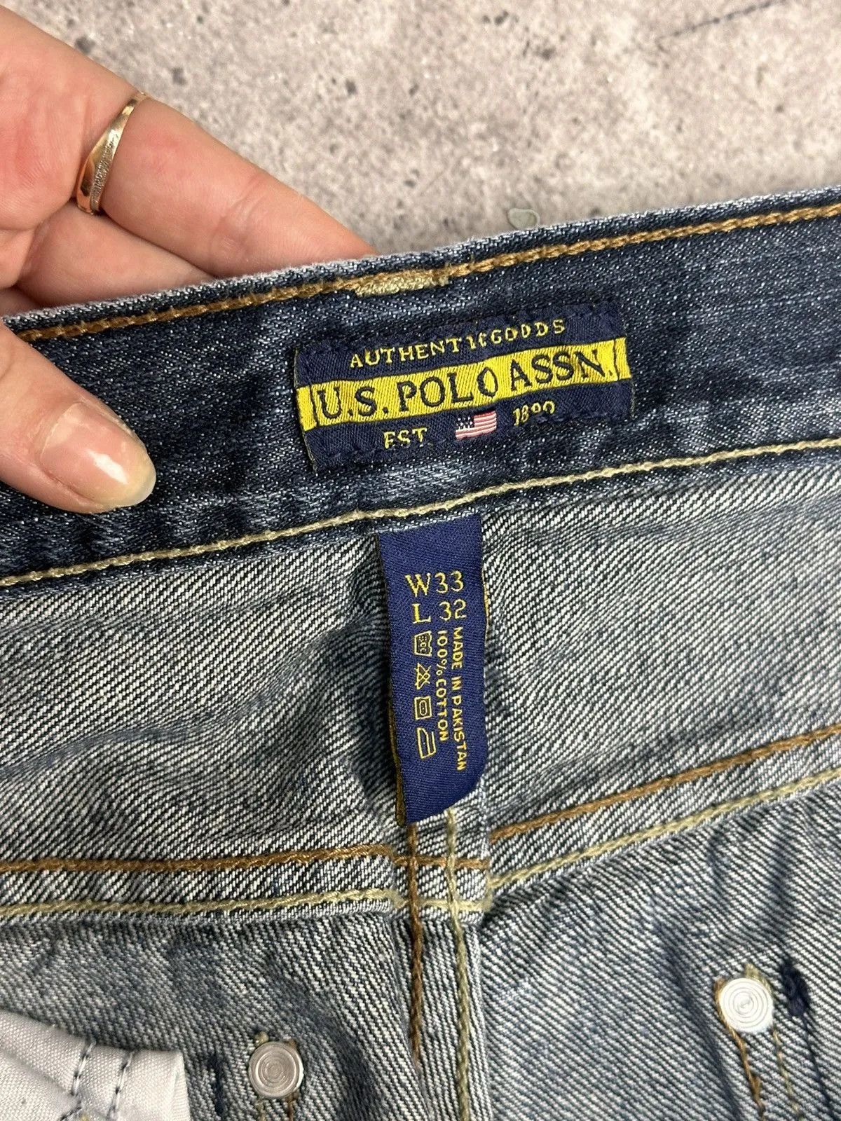 U.S. Polo Assn. 👉 Vintage Polo Ralph Lauren Cargo Pants Baggy Purple Label Size US 32 / EU 48 - 16 Thumbnail