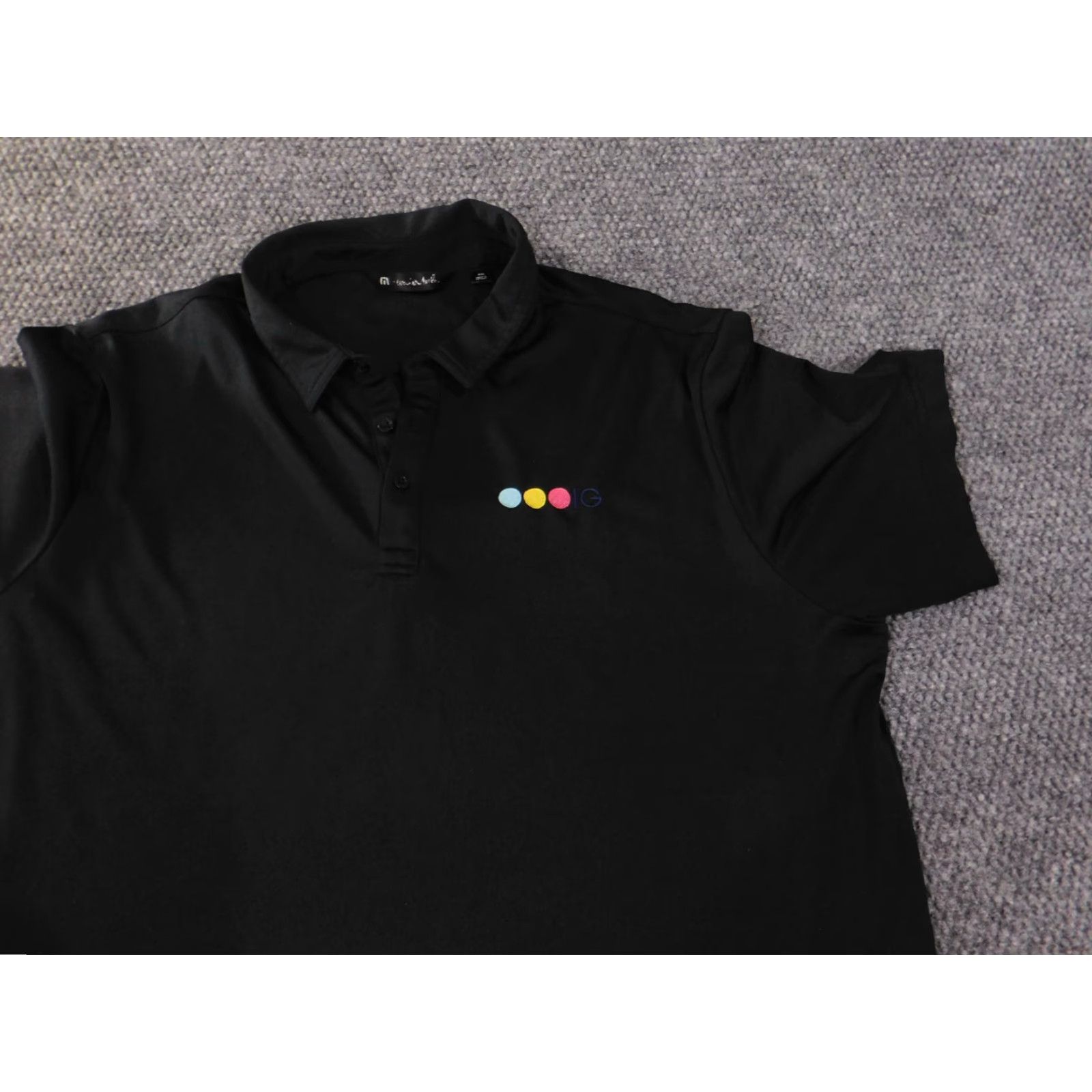 TravisMathew Travis Mathew Polo XXL Black Stretch Regular Mens Golf Performance Classic Polo Shirt Size US XXL / EU 58 / 5 - 4 Thumbnail