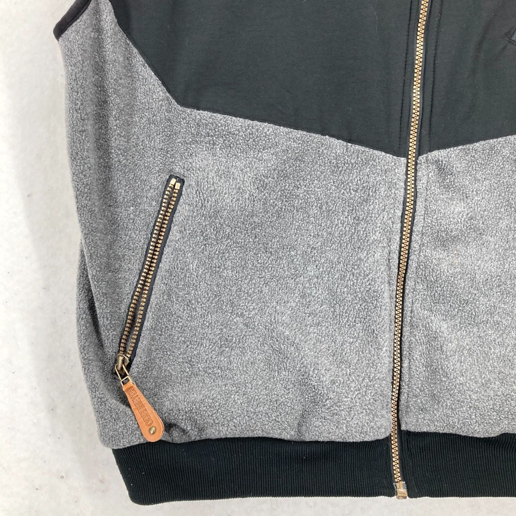 Obermeyer Vintage Obermeyer Rush Ski Fleece Full Zip Vest Mens XL Gray Outdoors Winter Size US XL / EU 56 / 4 - 3 Thumbnail