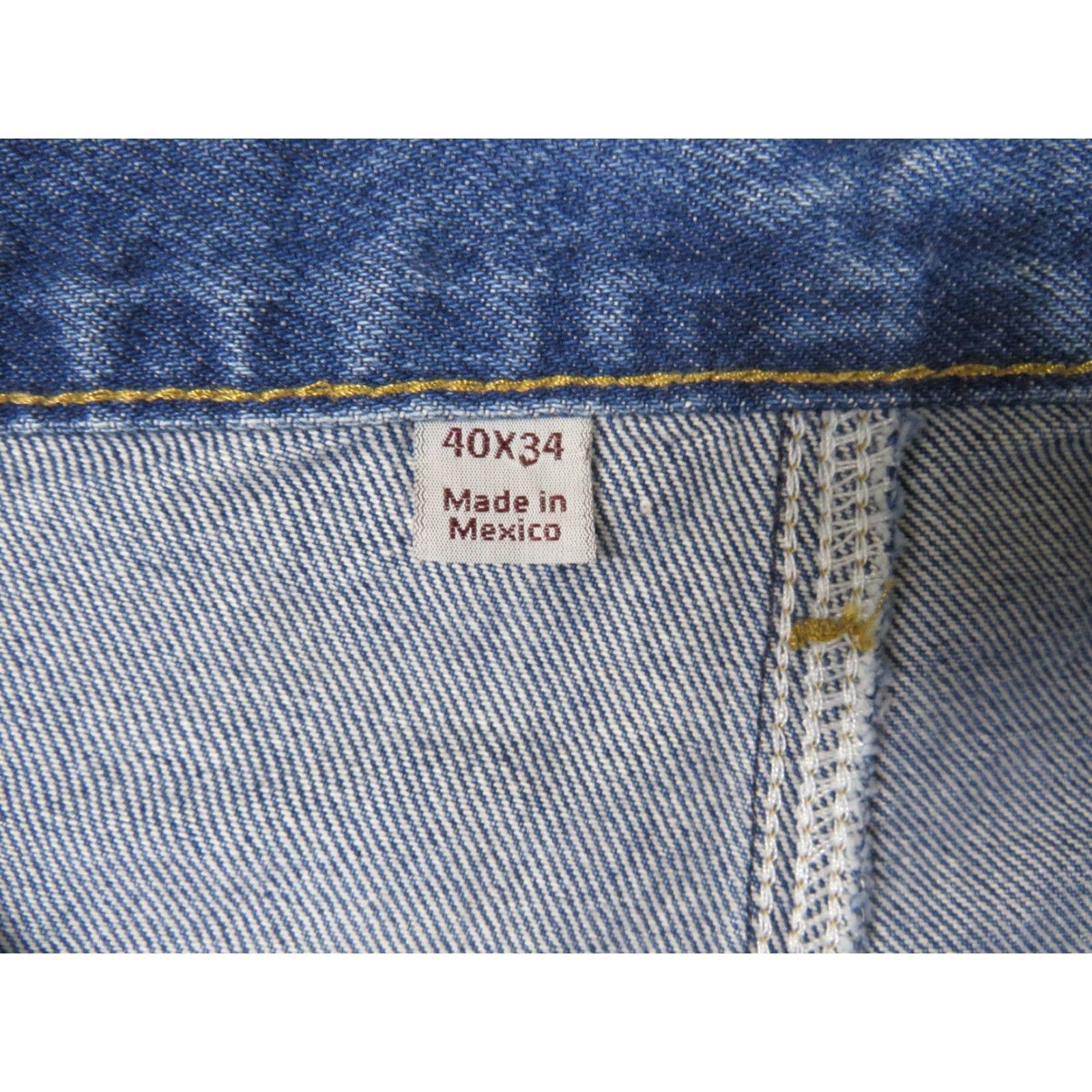 Carhartt Carhartt Jeans 40X34 Denim Relaxed Fit Carhartt Jeans 40X34 Blue Mens Regular 40 Waist Inseam 34 Denim Dungaree Cargo Carpenter Work Pants Used Size US 40 / EU 56 - 5 Thumbnail